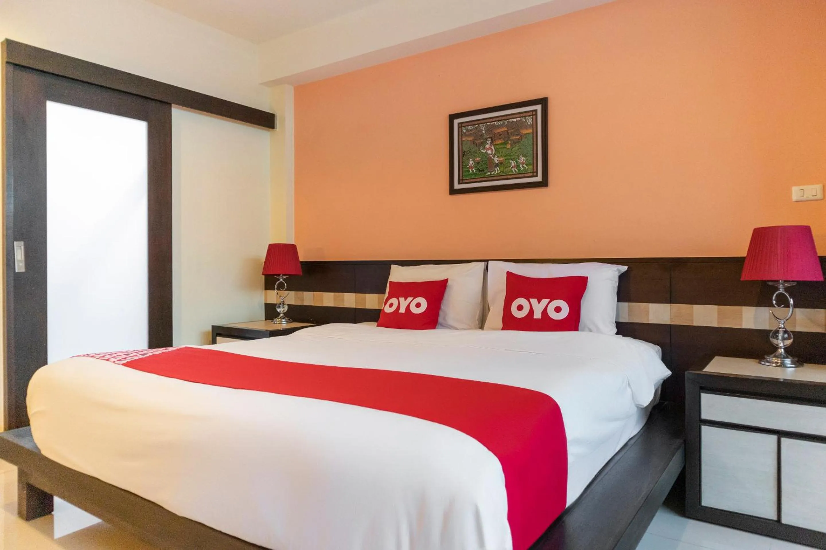 Bedroom in OYO 358 Rattana Residence Thalang