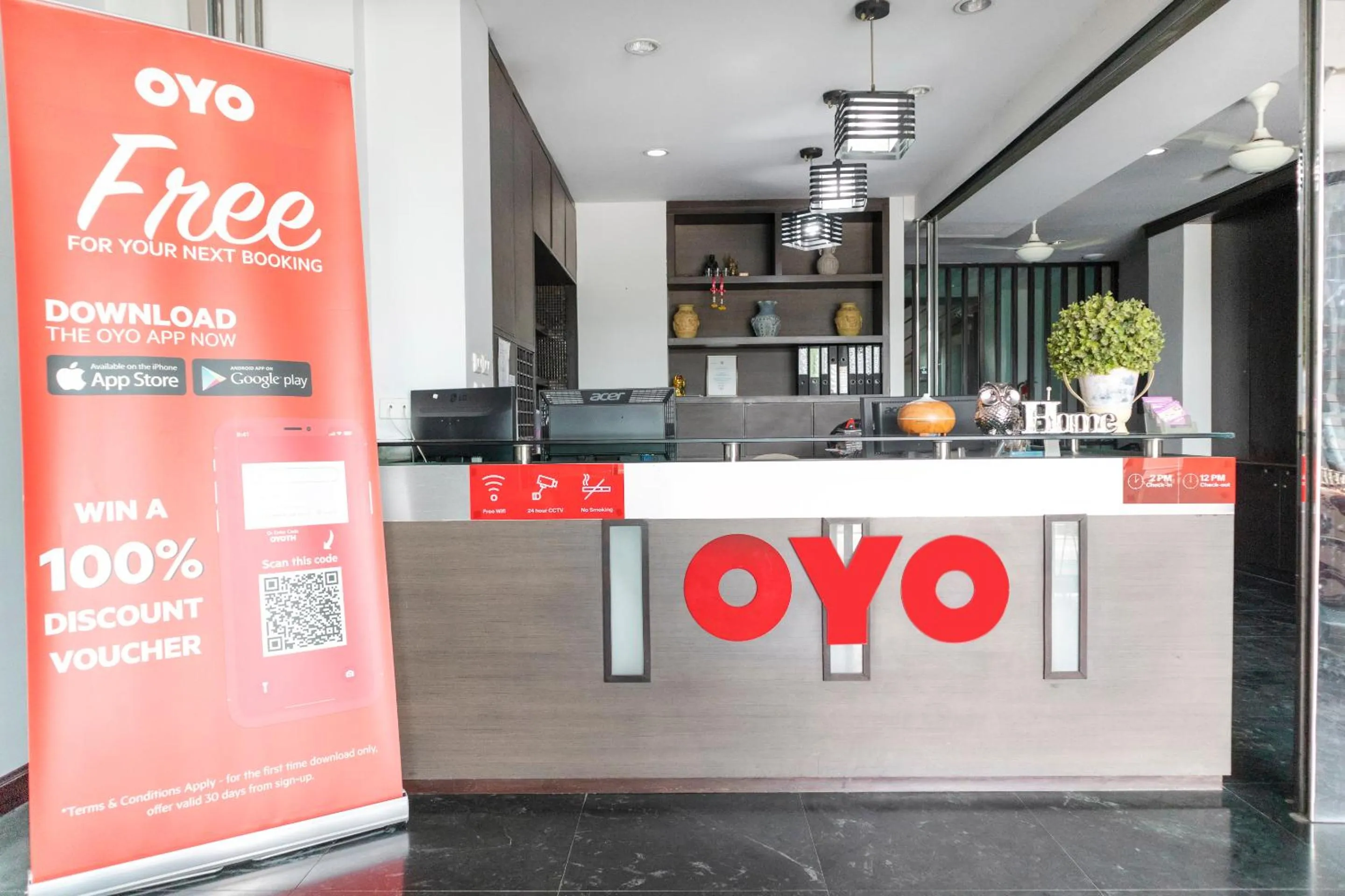 Lobby or reception, Lobby/Reception in OYO 358 Rattana Residence Thalang