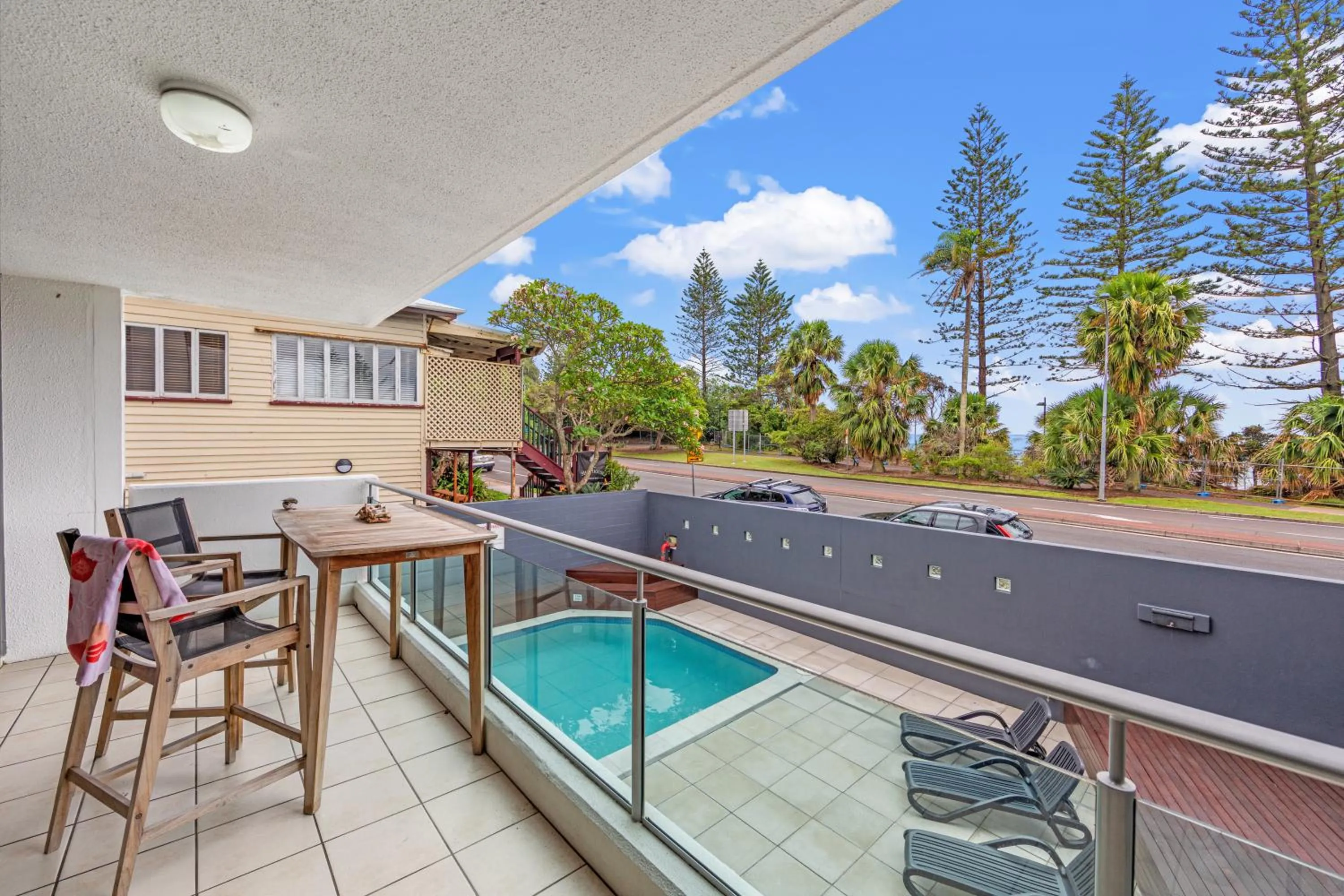 Balcony/Terrace in Northwind Beachfront Apartments