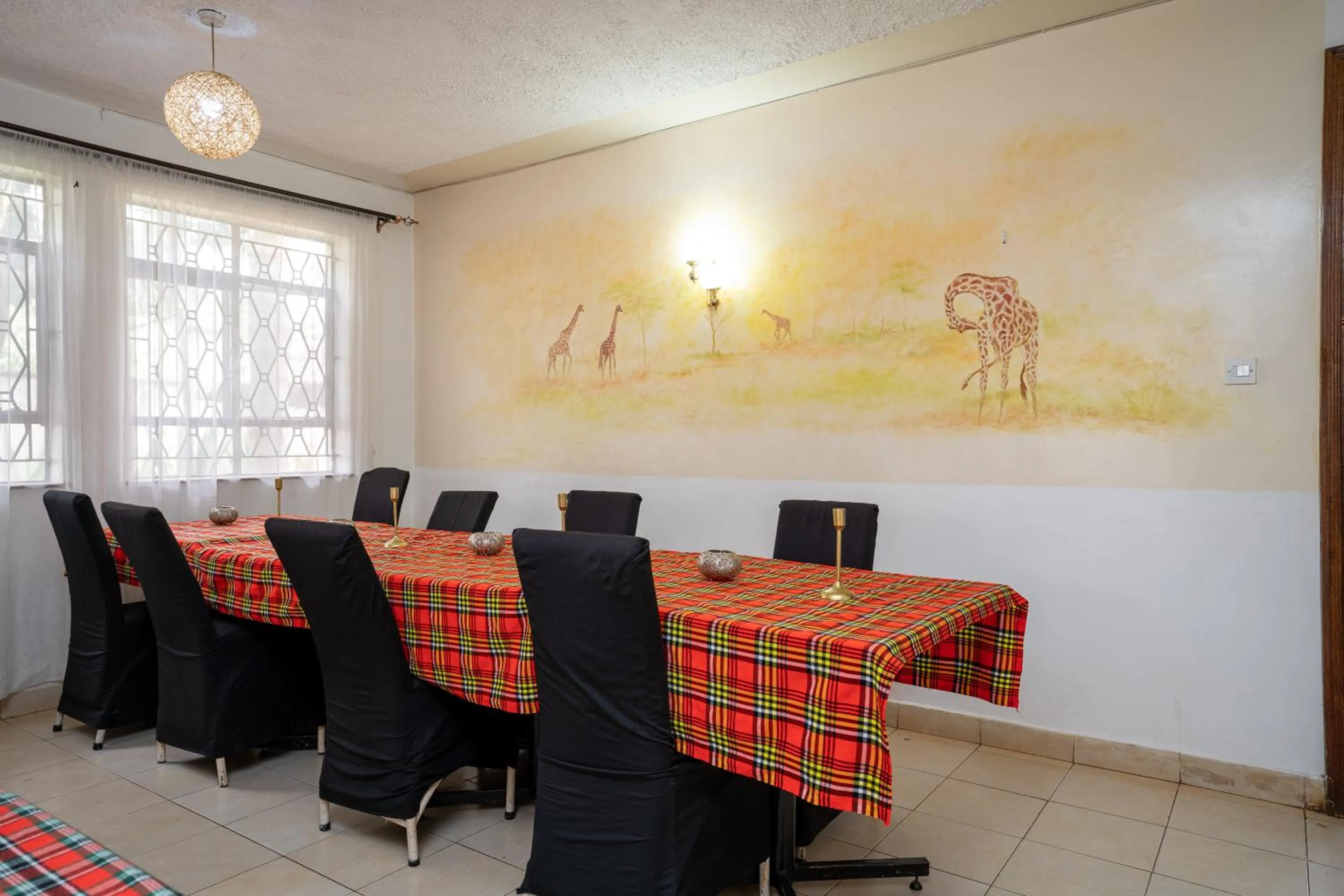 Dining area in Bonsai Villa