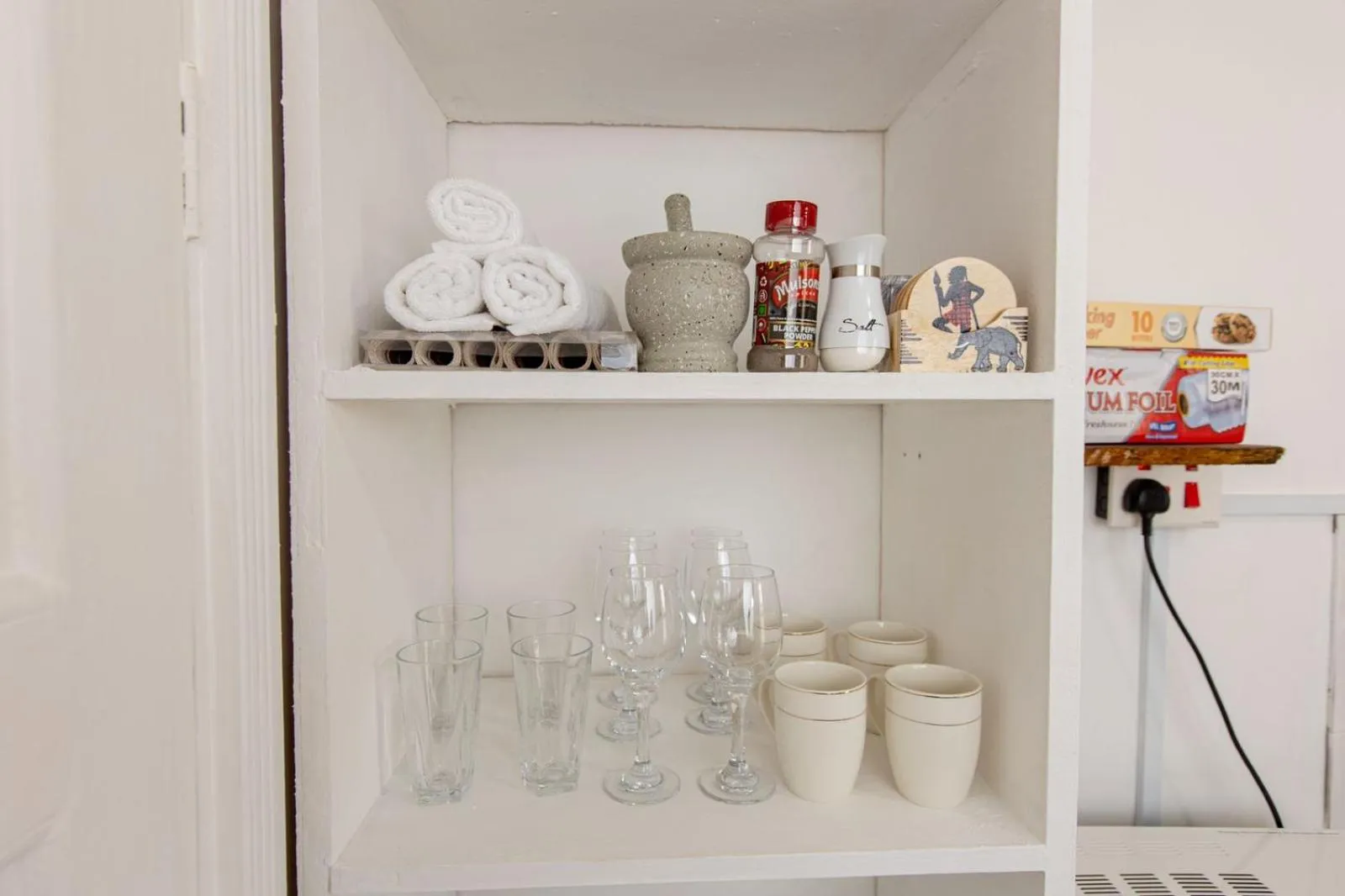 Kitchen or kitchenette in Bonsai Villa