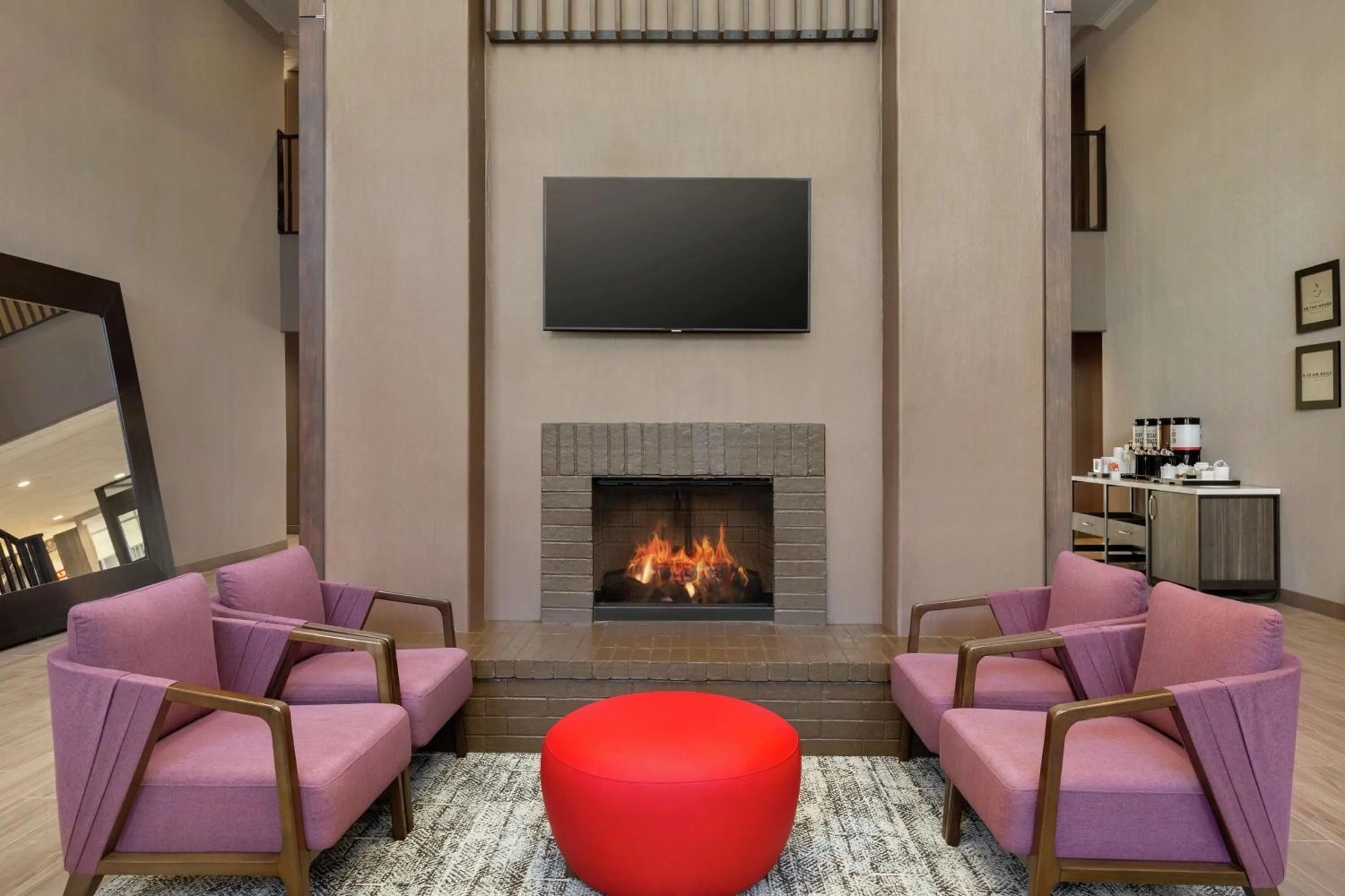 Lobby or reception in Hampton Inn & Suites Houston-Cypress Station