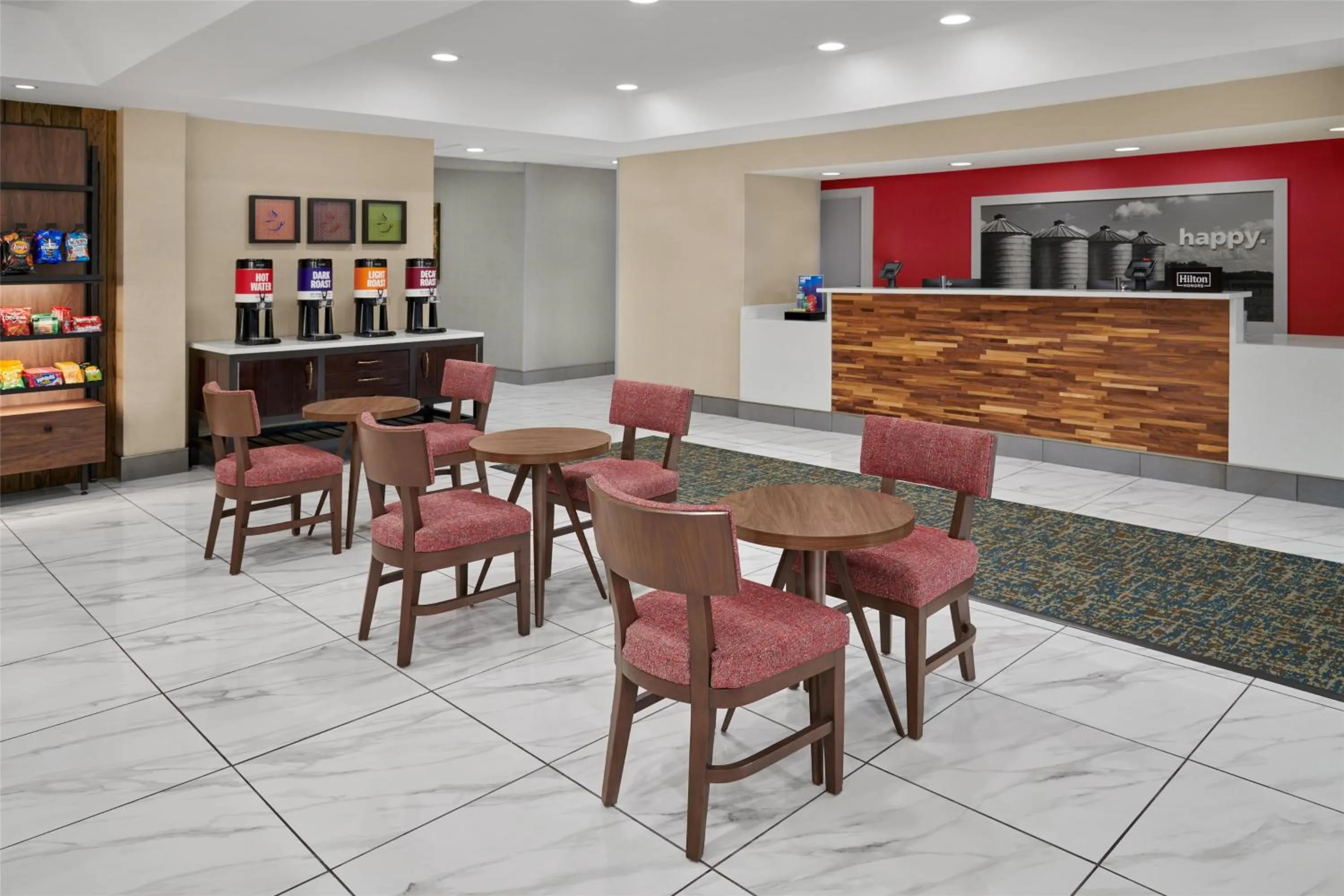 Lobby or reception in Hampton Inn Kansas City The Legends