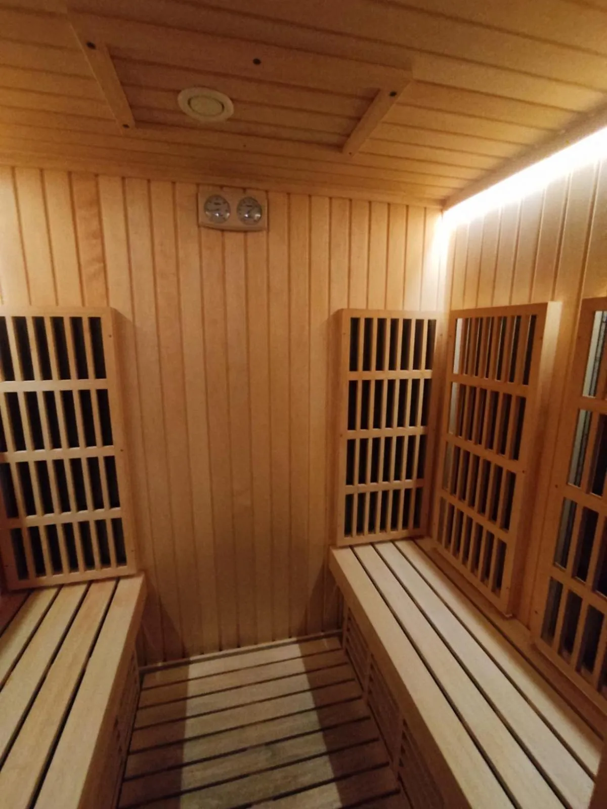 Sauna in 7 Pools SPA Boutique Hotel