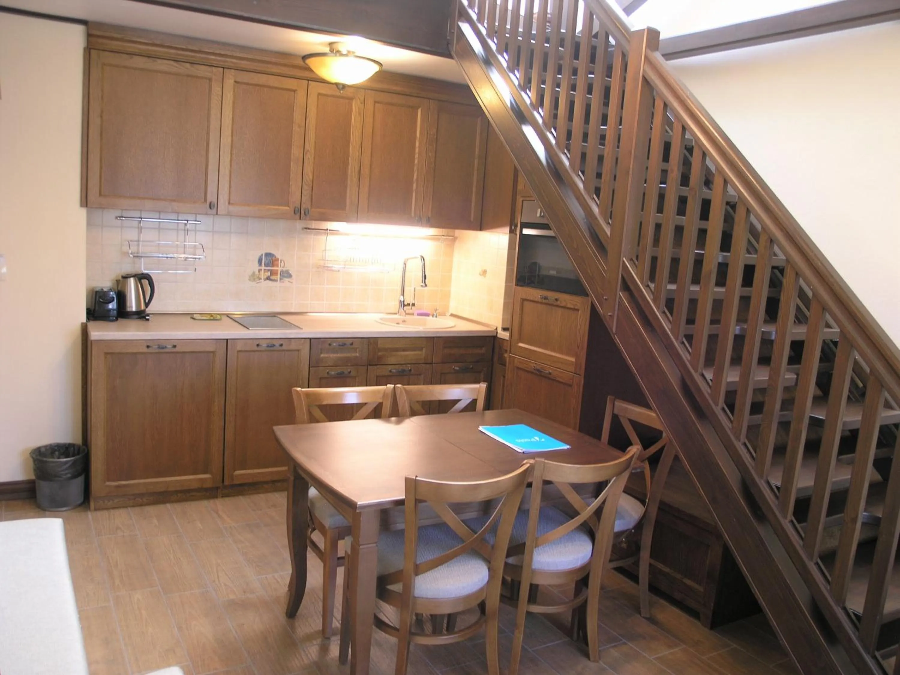 Kitchen or kitchenette in 7 Pools SPA Boutique Hotel