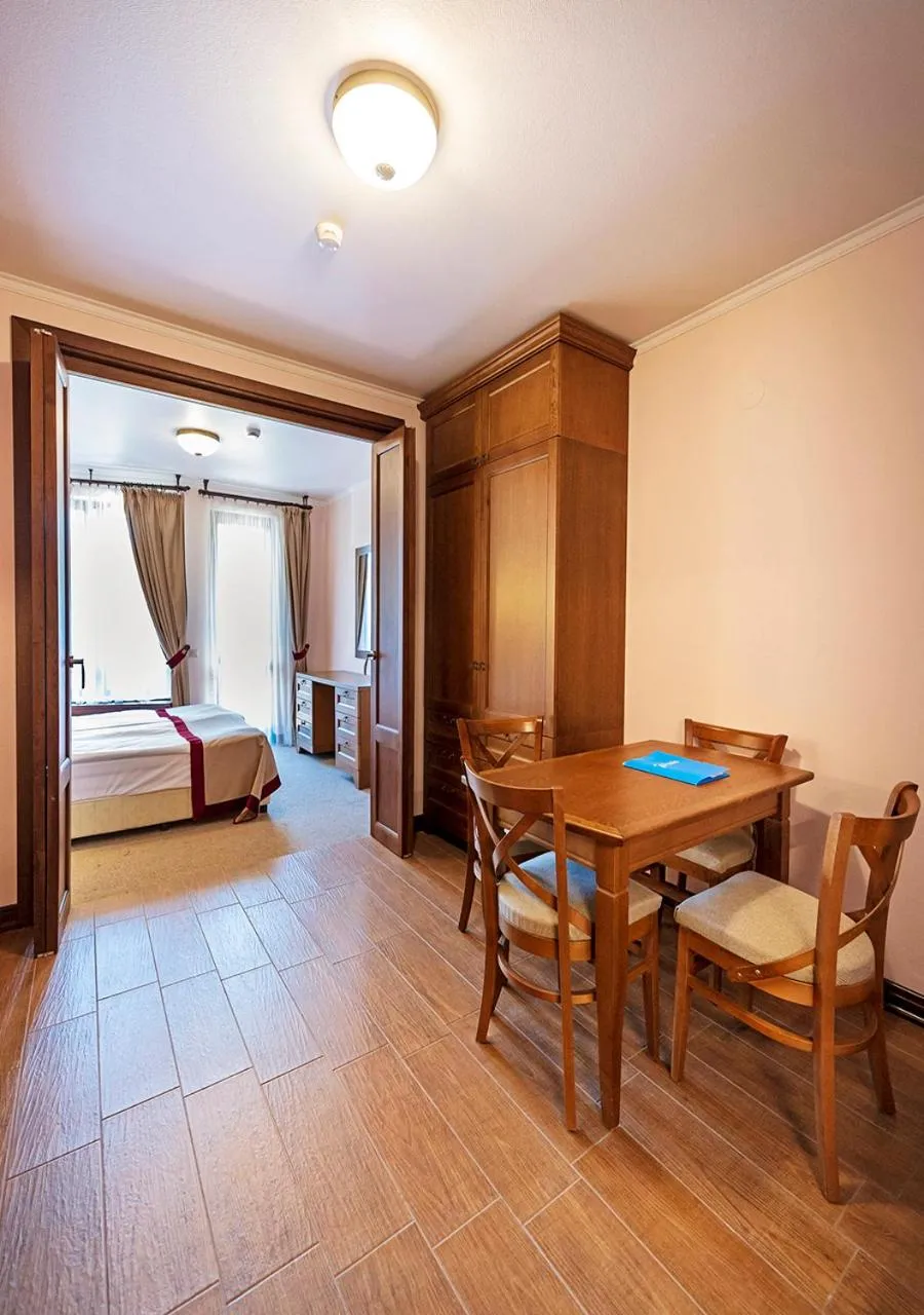 Dining area, Bed in 7 Pools SPA Boutique Hotel