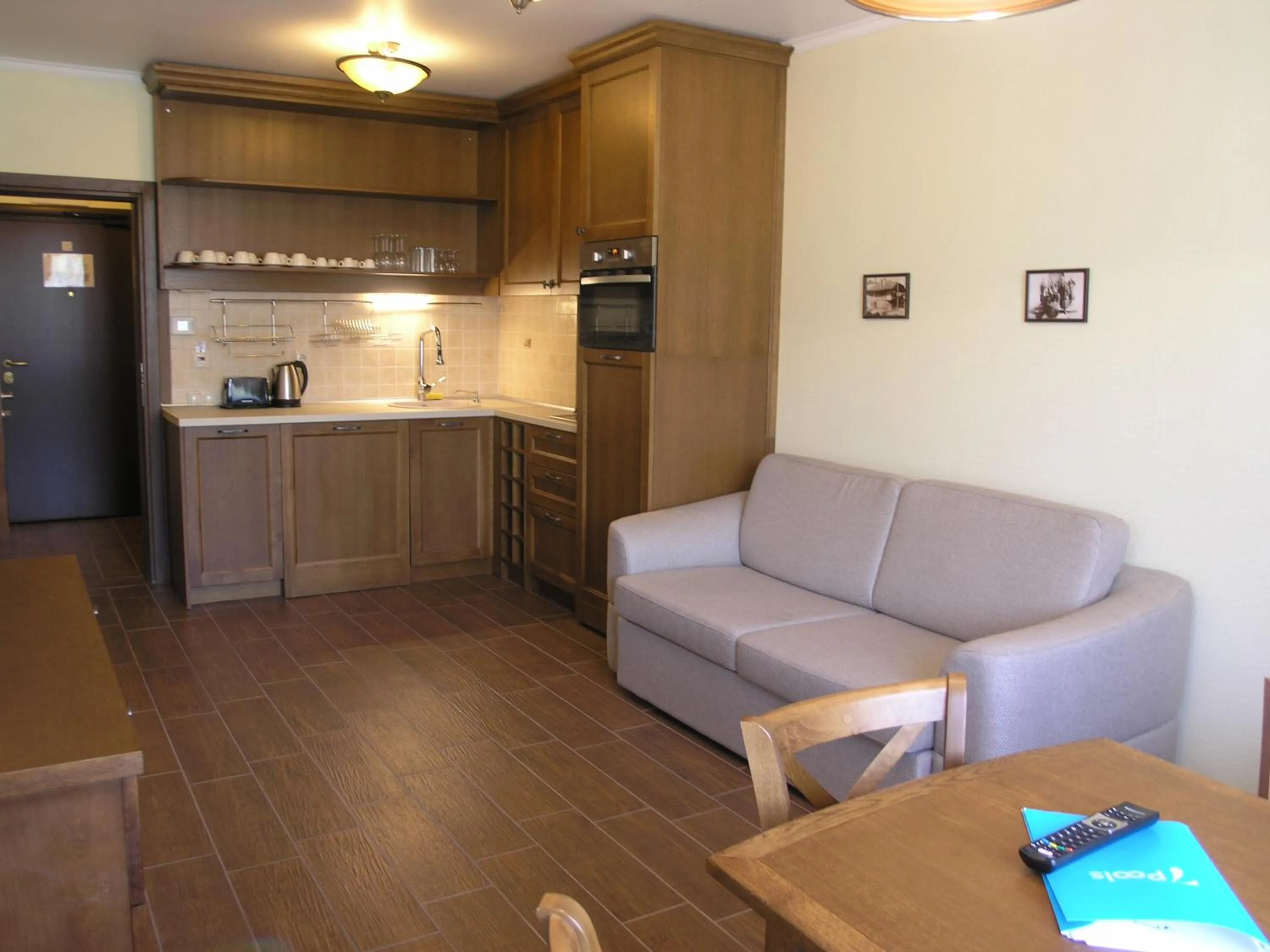 Kitchen or kitchenette in 7 Pools SPA Boutique Hotel