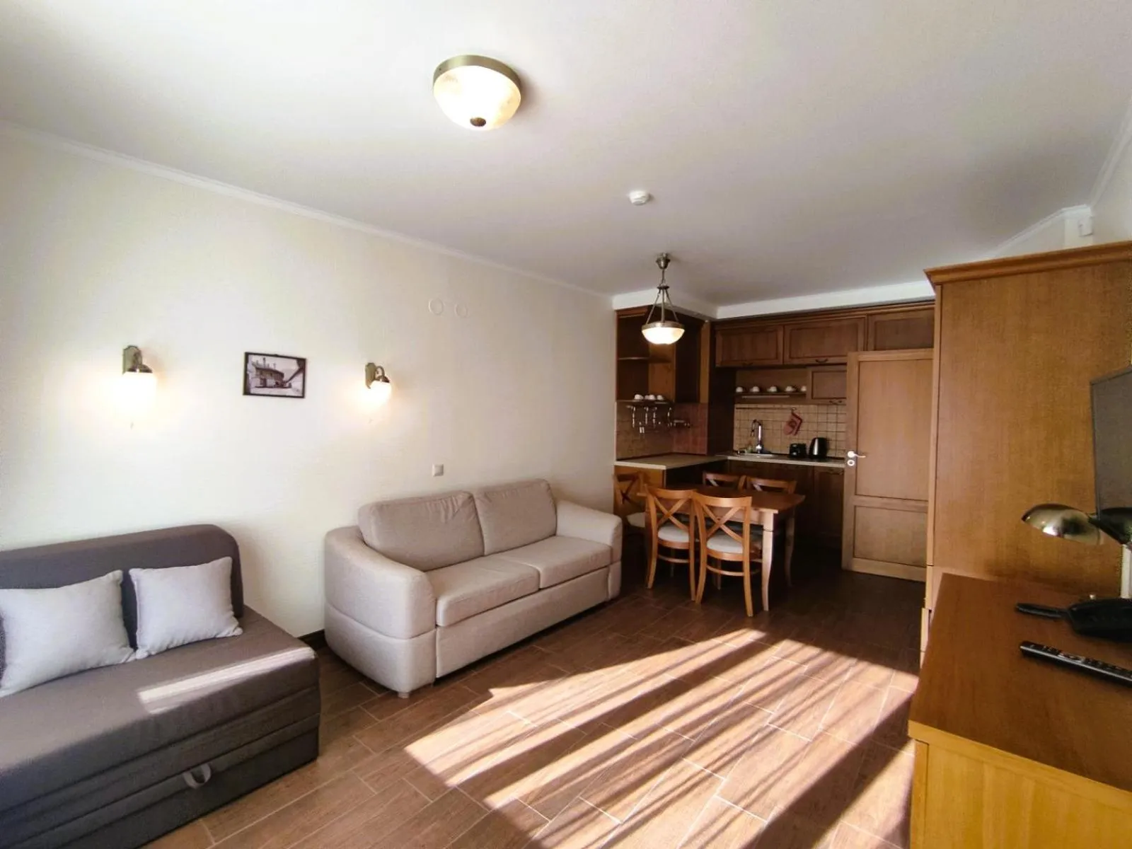 Kitchen or kitchenette in 7 Pools SPA Boutique Hotel