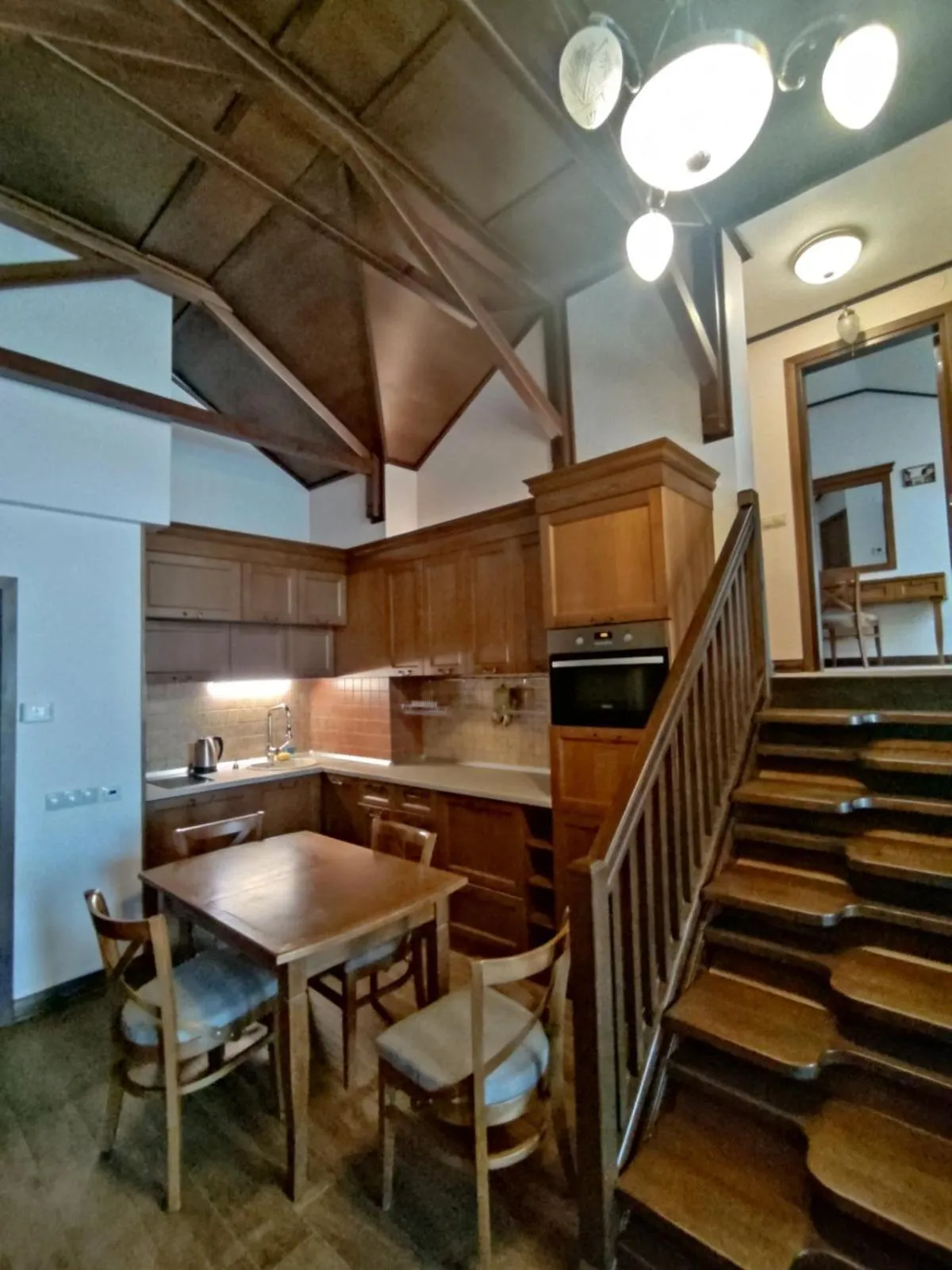 Kitchen or kitchenette in 7 Pools SPA Boutique Hotel