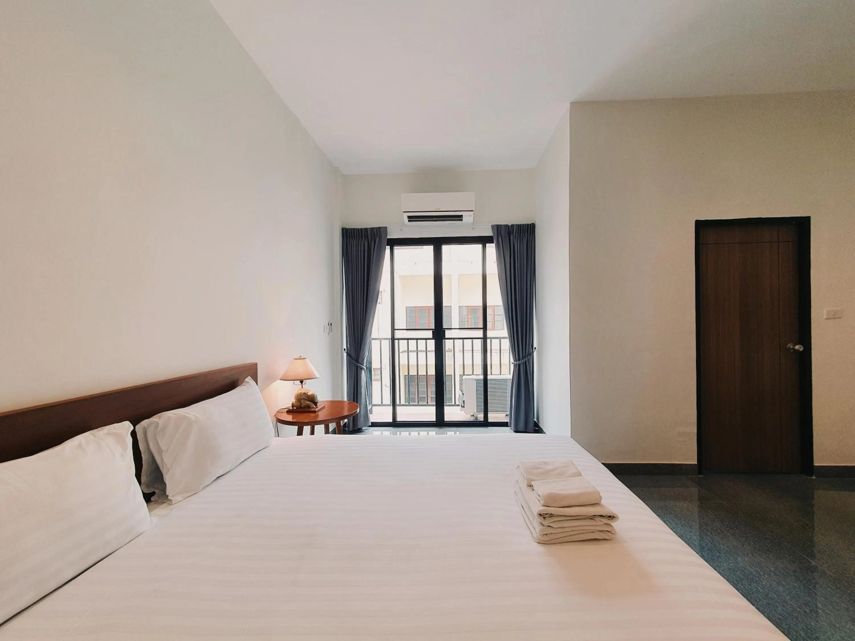 Bed in Sila Pool Villa