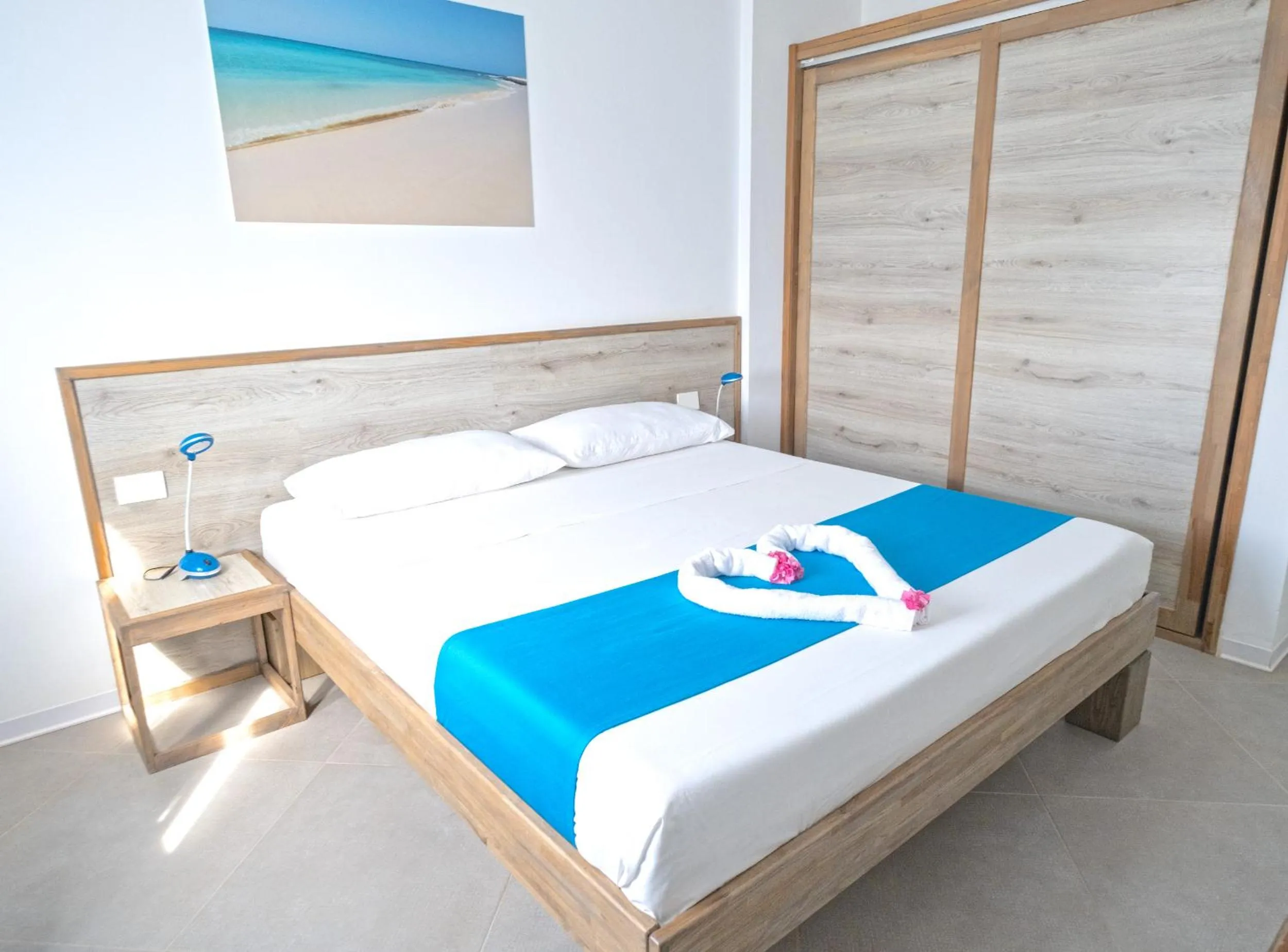 Bed in Halos Casa Resort