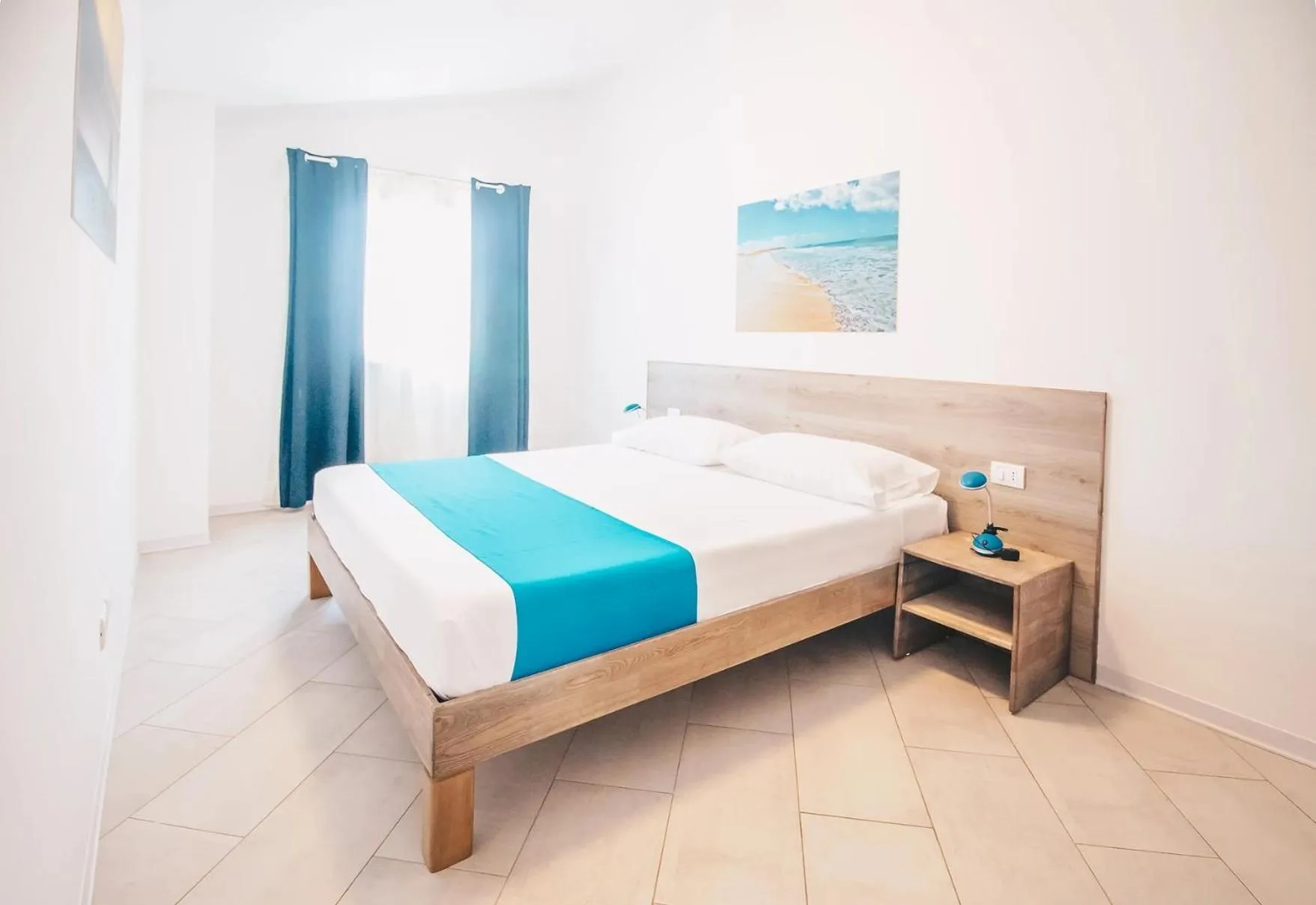 Bed in Halos Casa Resort