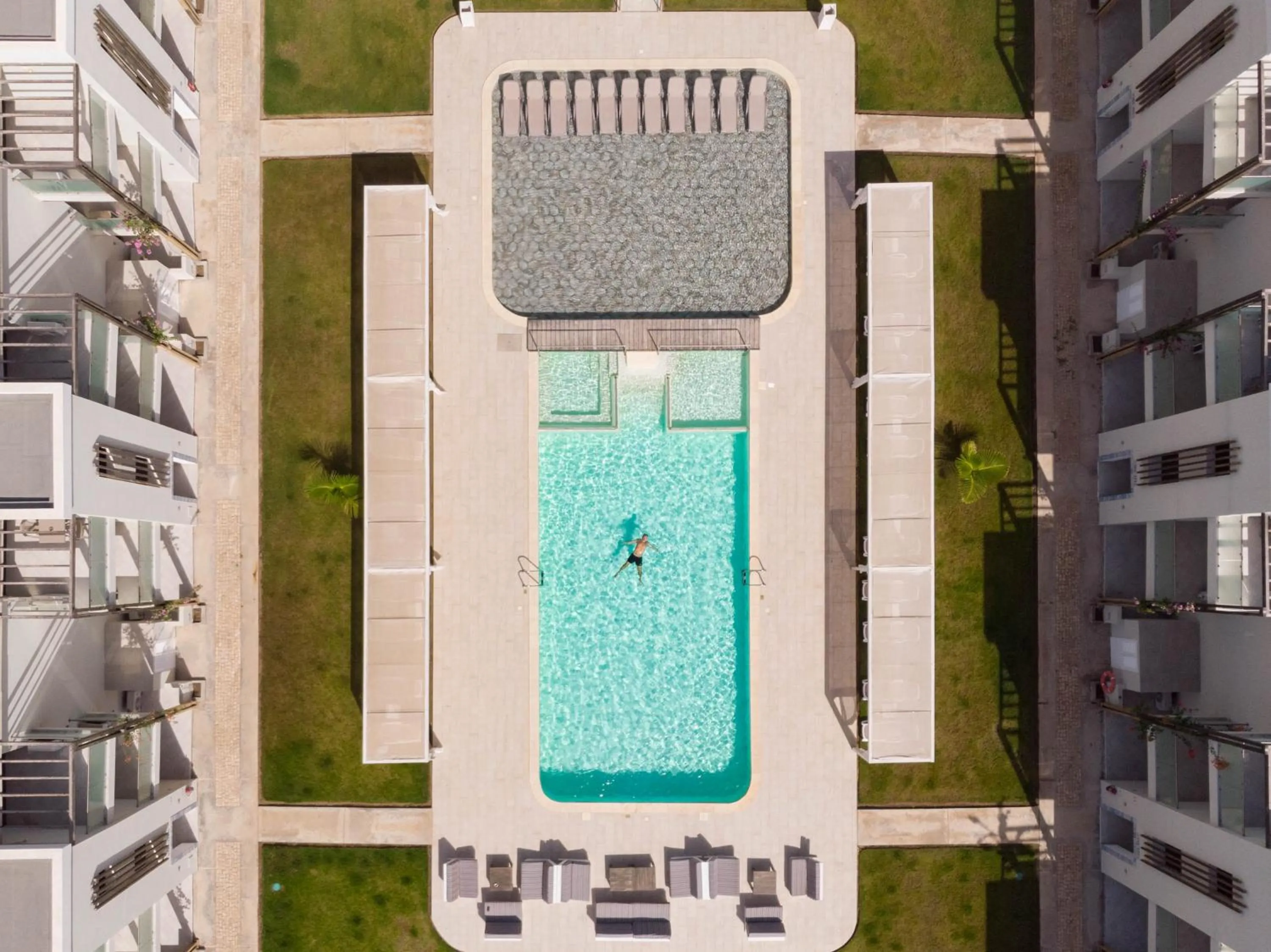 Pool view in Halos Casa Resort