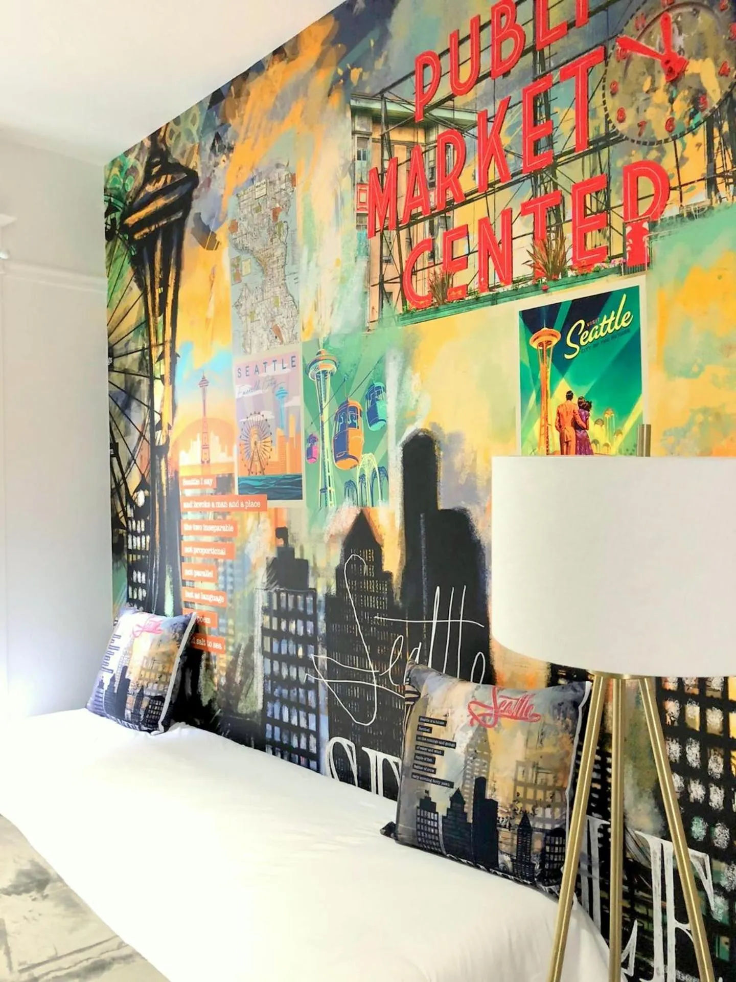 Decorative detail in The ART INN Seattle