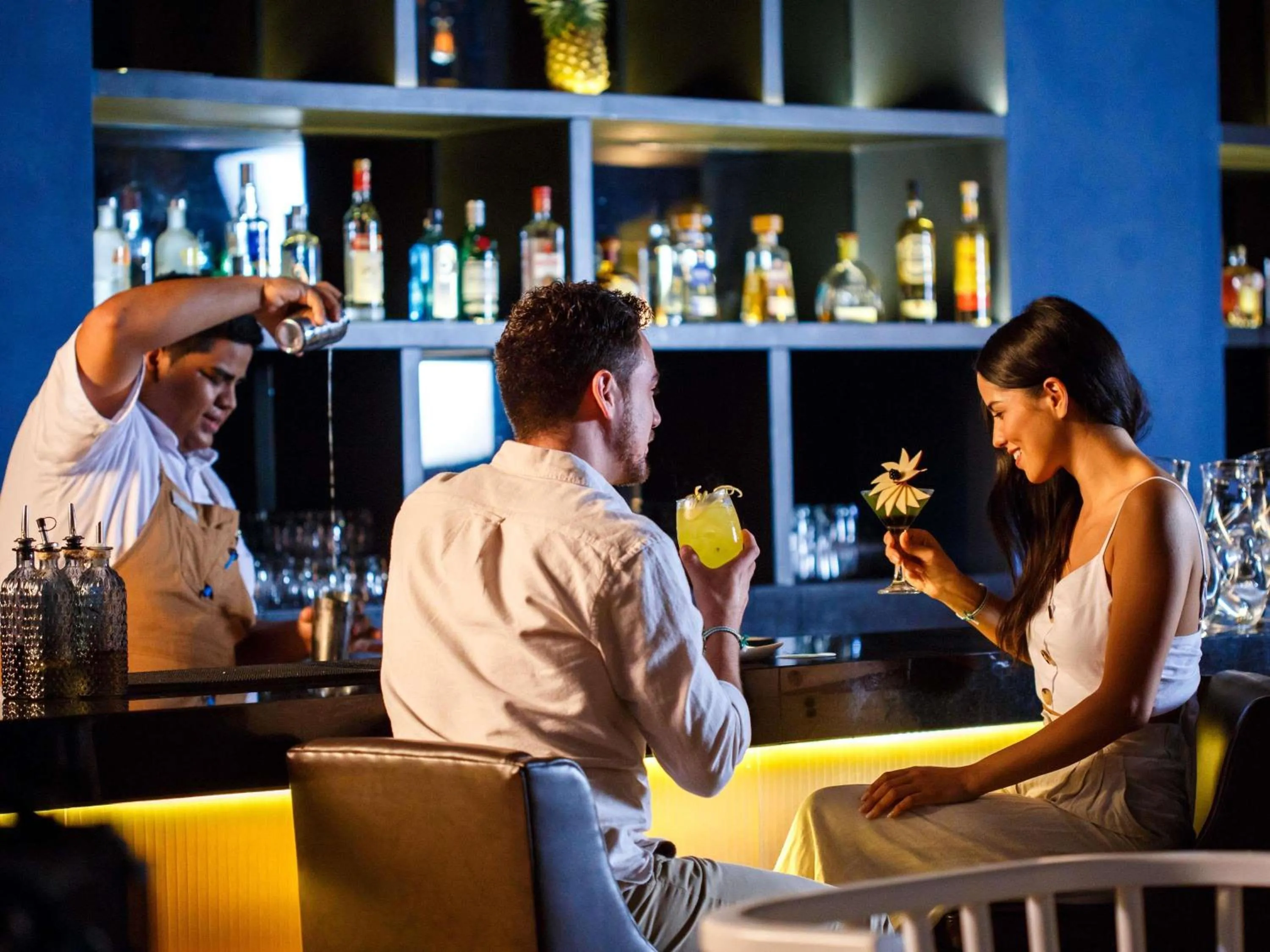 Lounge or bar in Armony Marival Resort & Spa Punta de Mita - MGallery collection