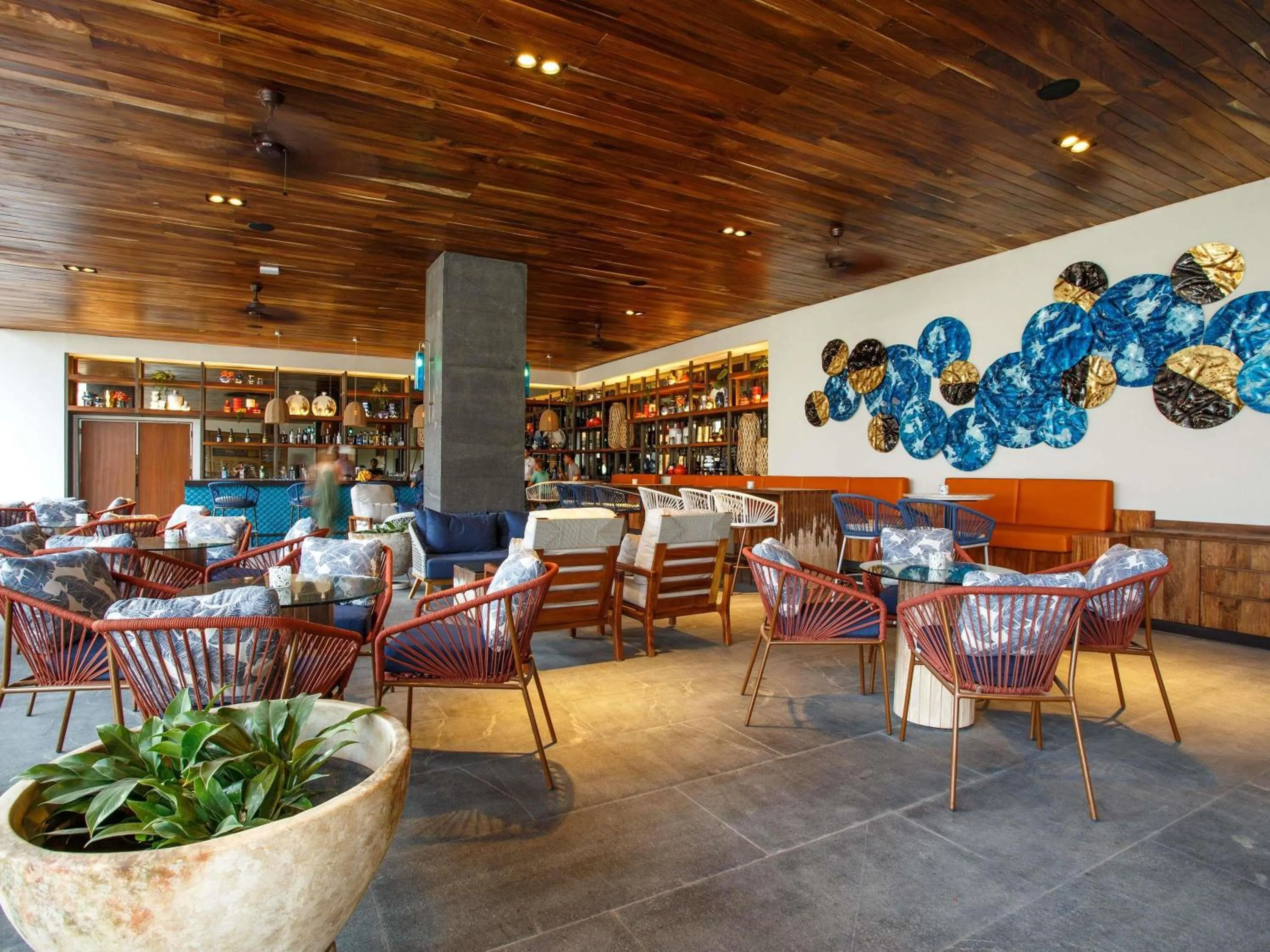 Lounge or bar in Armony Marival Resort & Spa Punta de Mita - MGallery collection