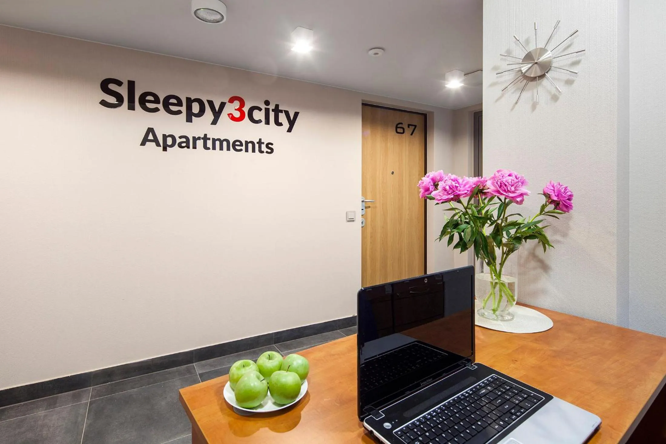 Property logo or sign in Sleepy3city Apartments Batorego 9 II