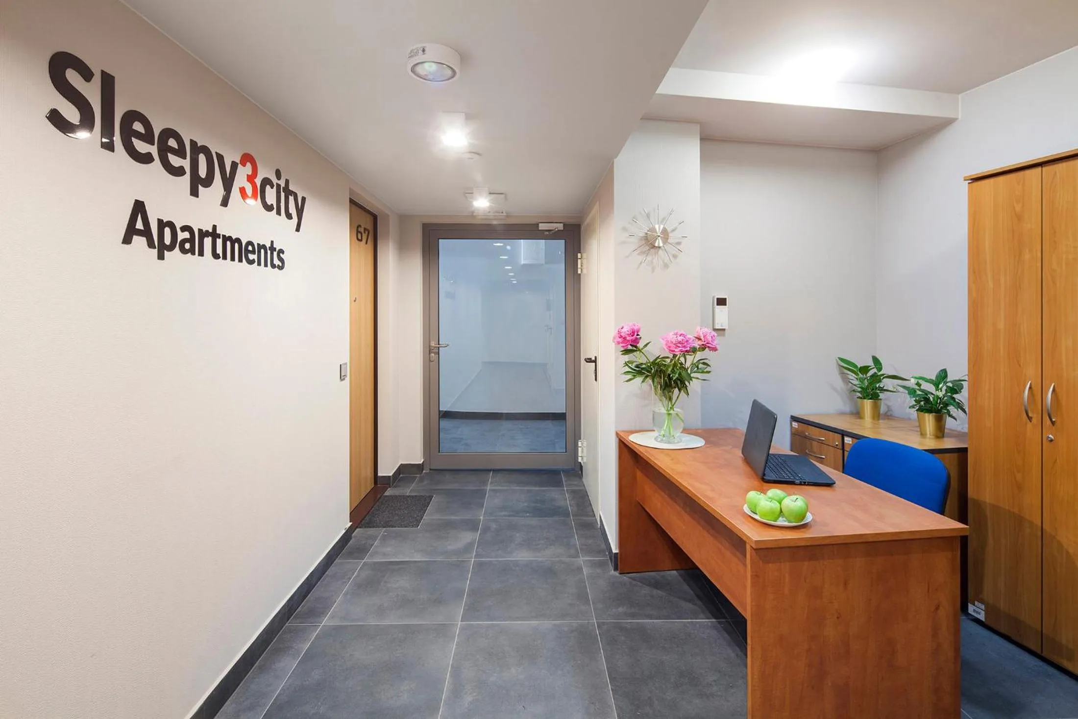 Lobby or reception in Sleepy3city Apartments Batorego 9 II