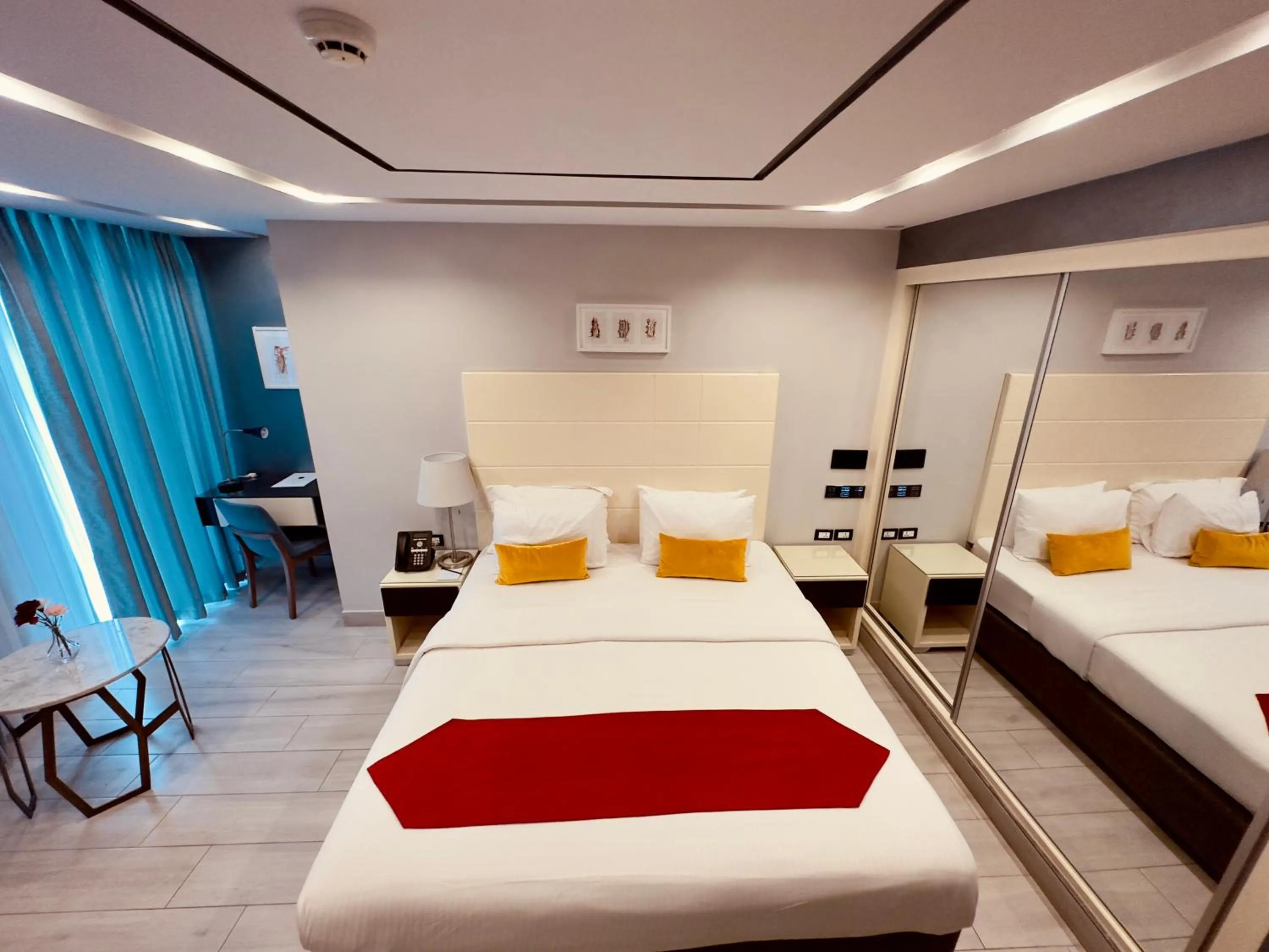 Photo of the whole room, Bed in Petra Boutique Hotel