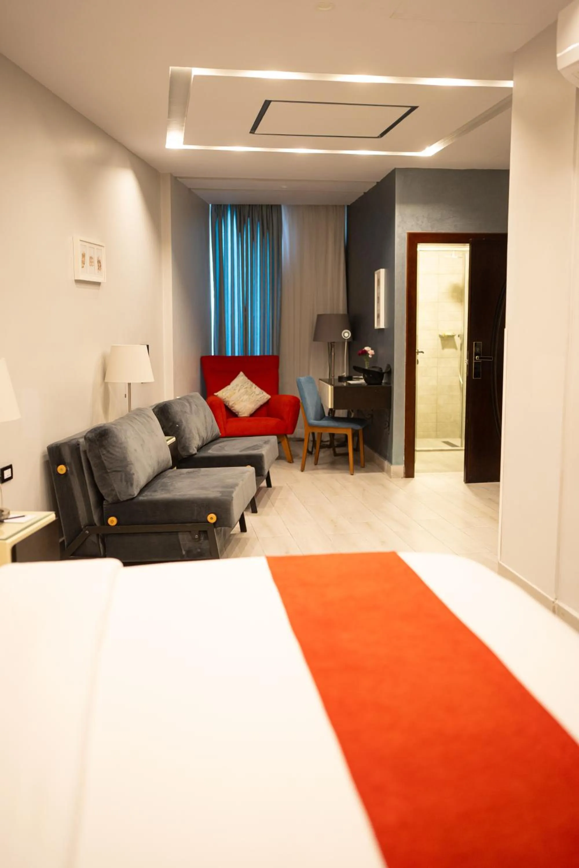 Bed in Petra Boutique Hotel