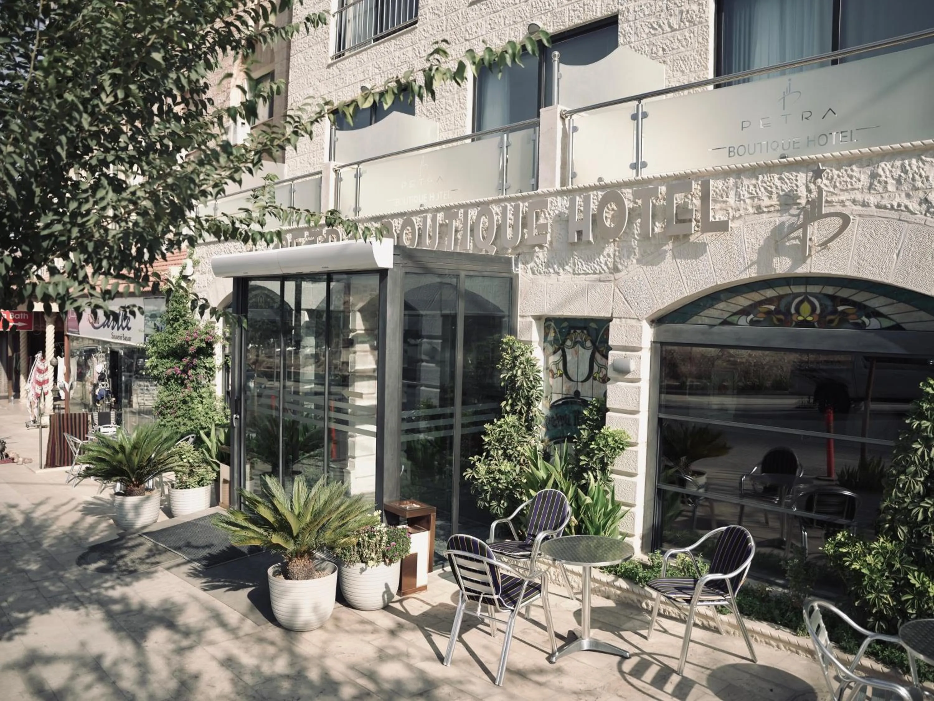 Property building in Petra Boutique Hotel