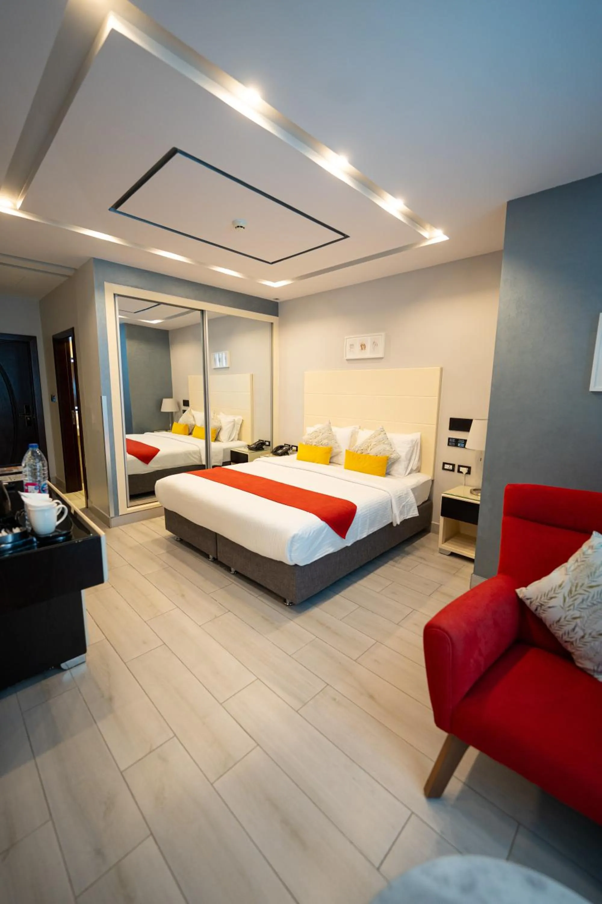 Photo of the whole room, Bed in Petra Boutique Hotel