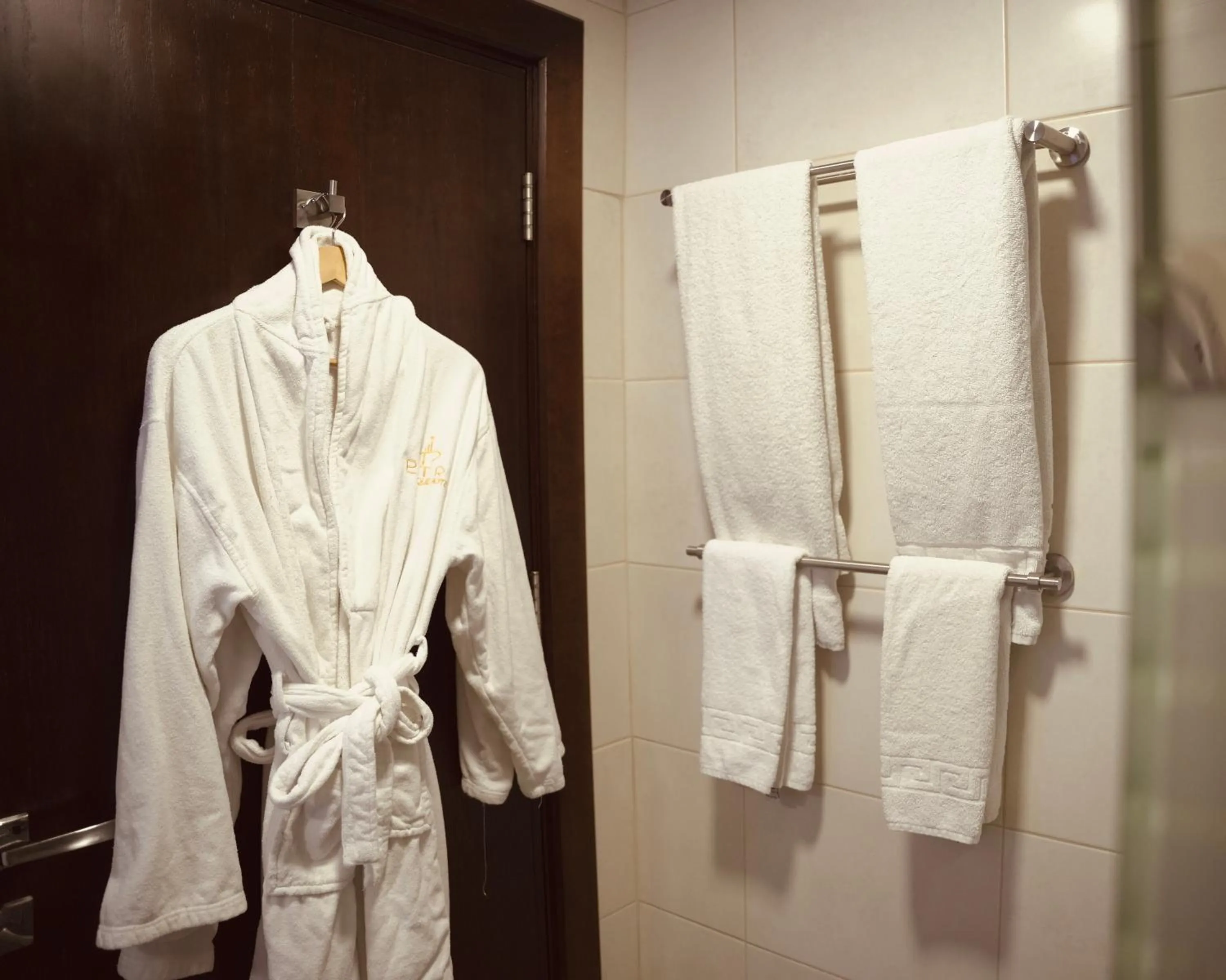 towels in Petra Boutique Hotel