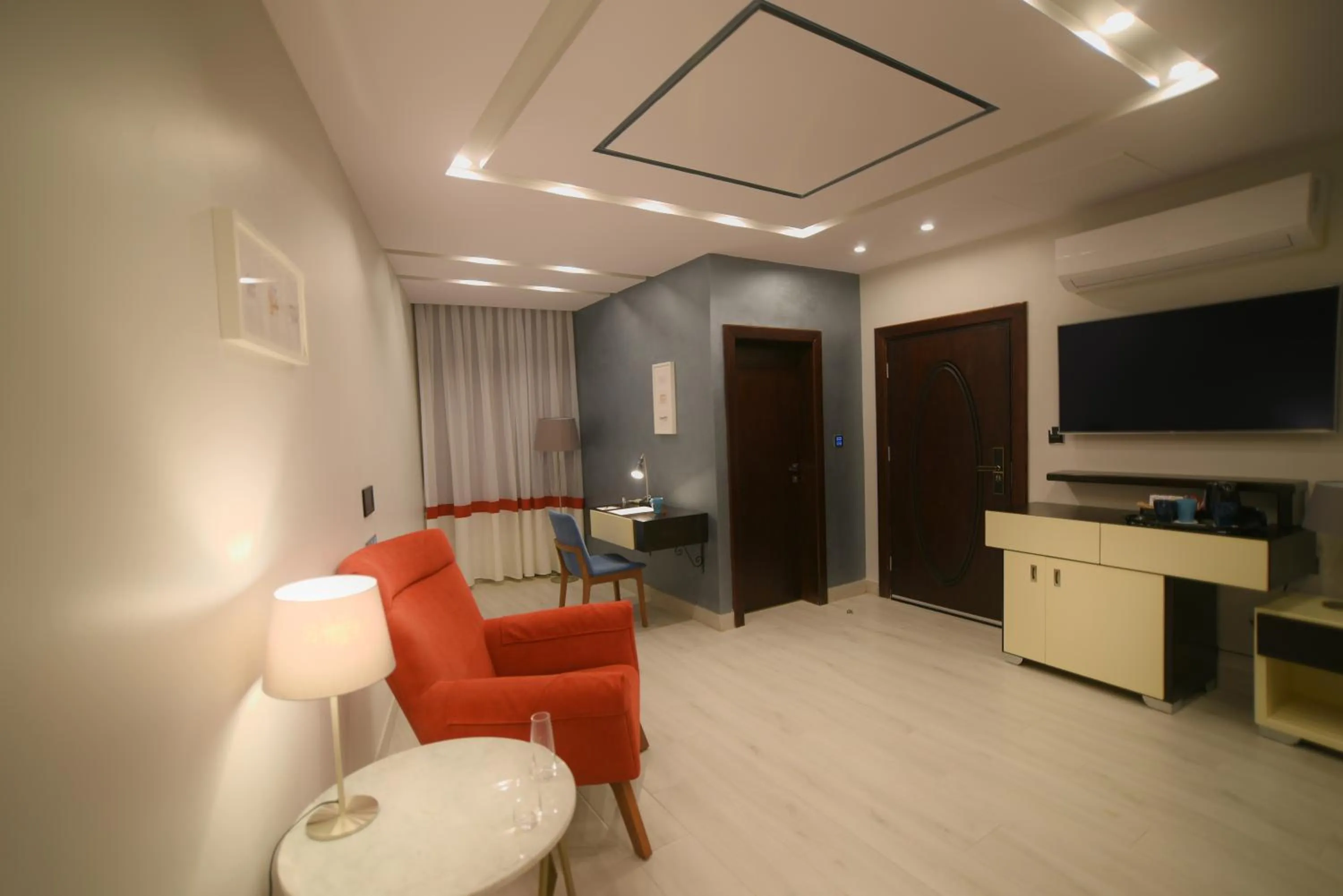 Seating area in Petra Boutique Hotel