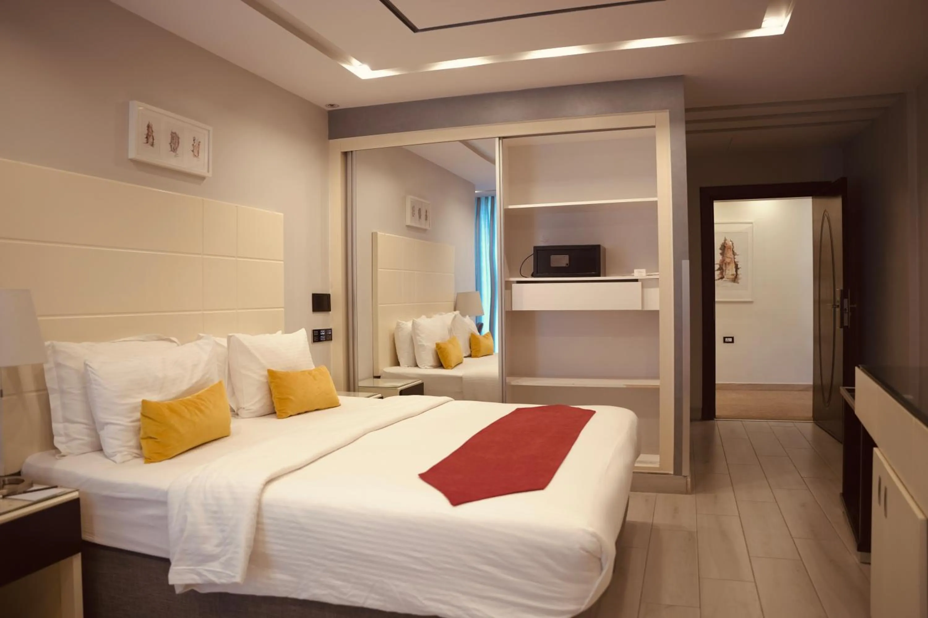 Photo of the whole room, Bed in Petra Boutique Hotel