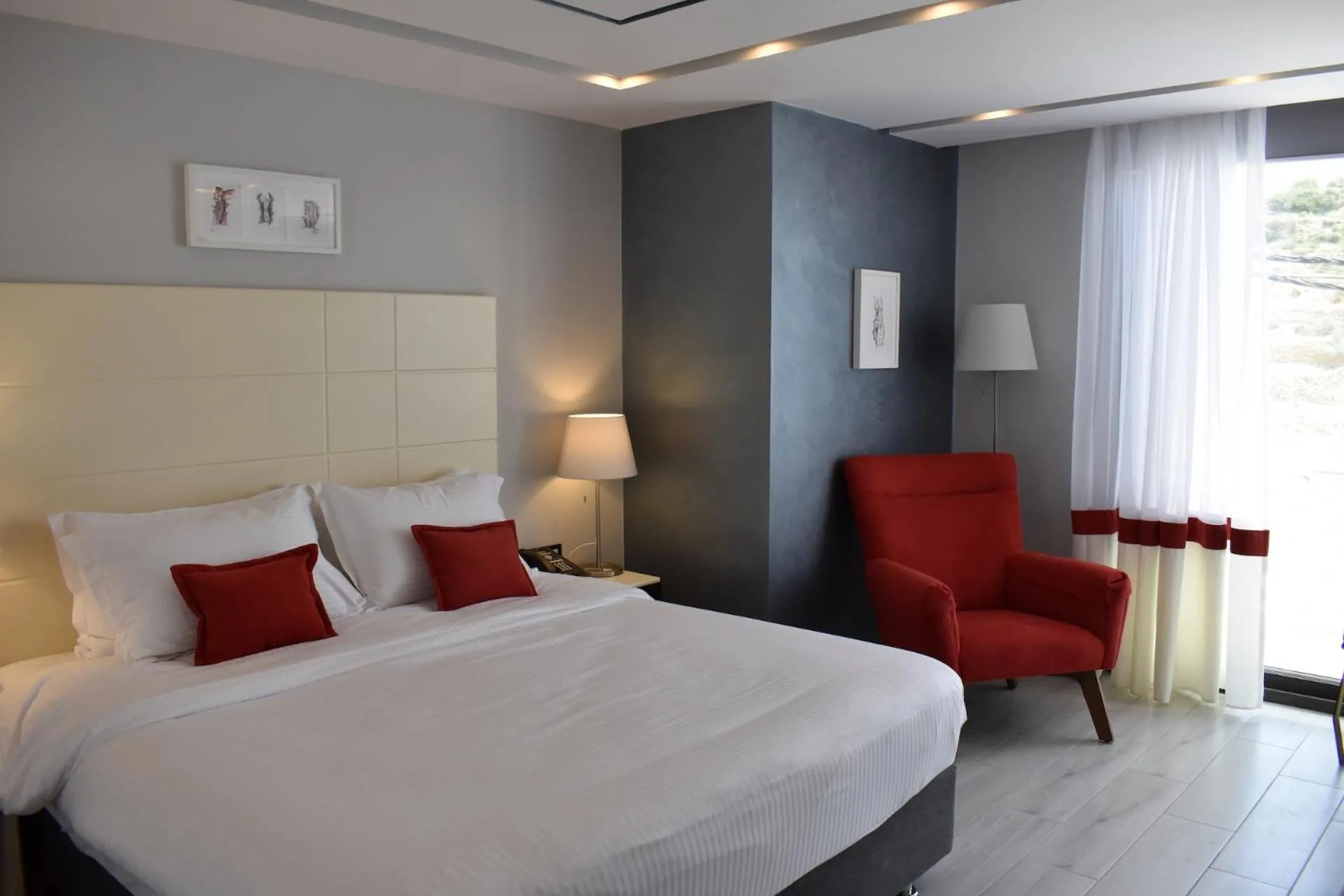 Bedroom, Bed in Petra Boutique Hotel