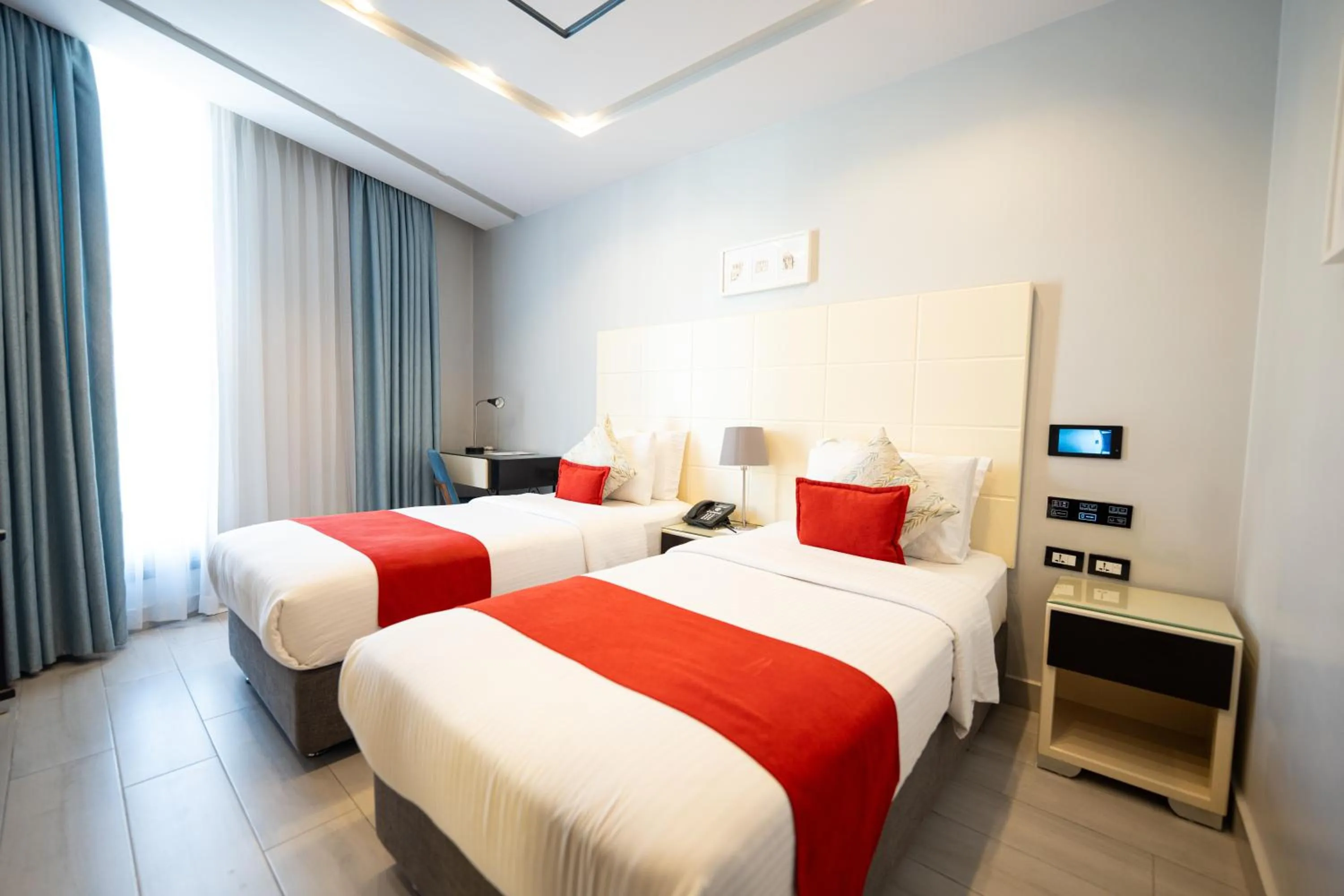 Photo of the whole room, Bed in Petra Boutique Hotel