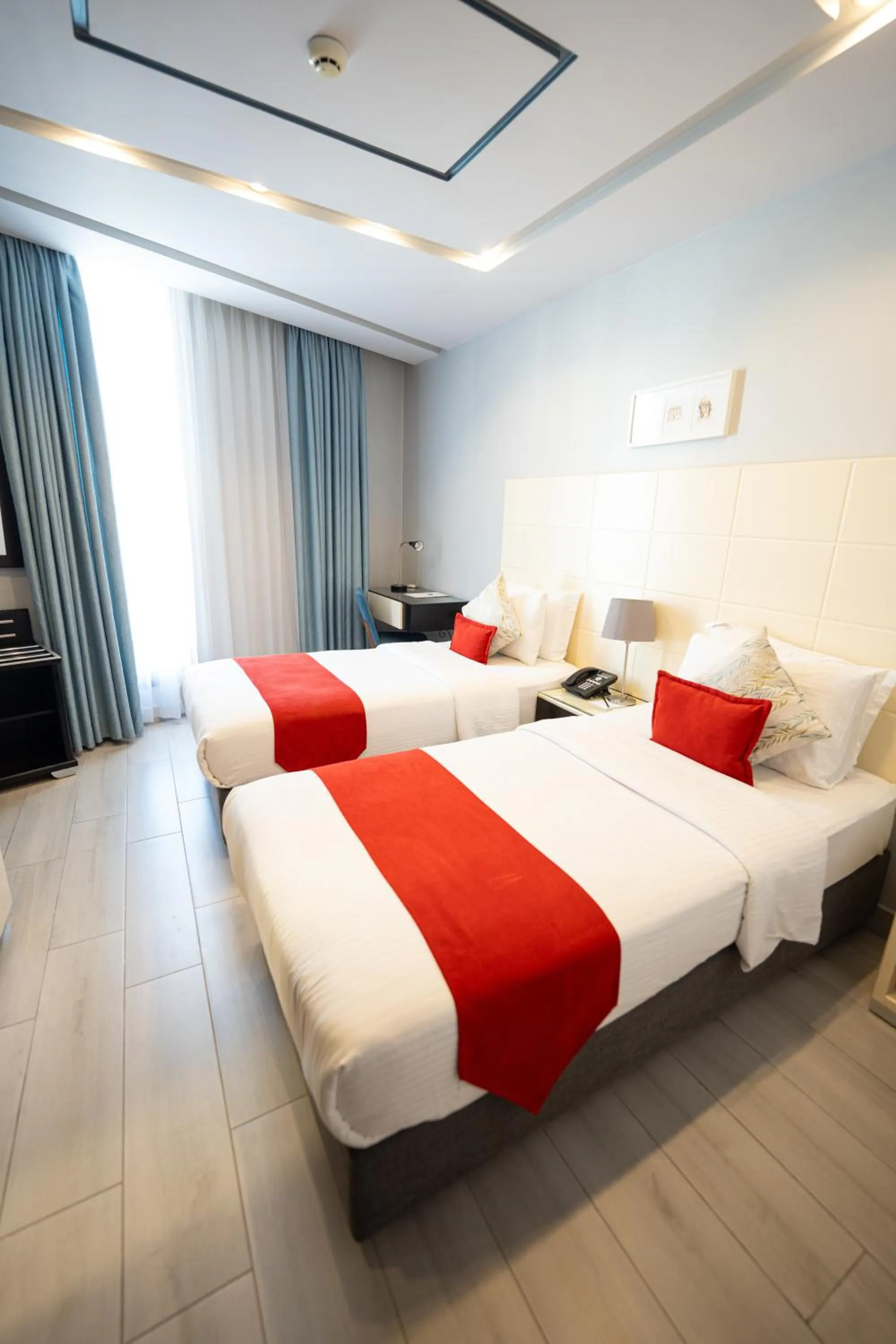 Bed in Petra Boutique Hotel