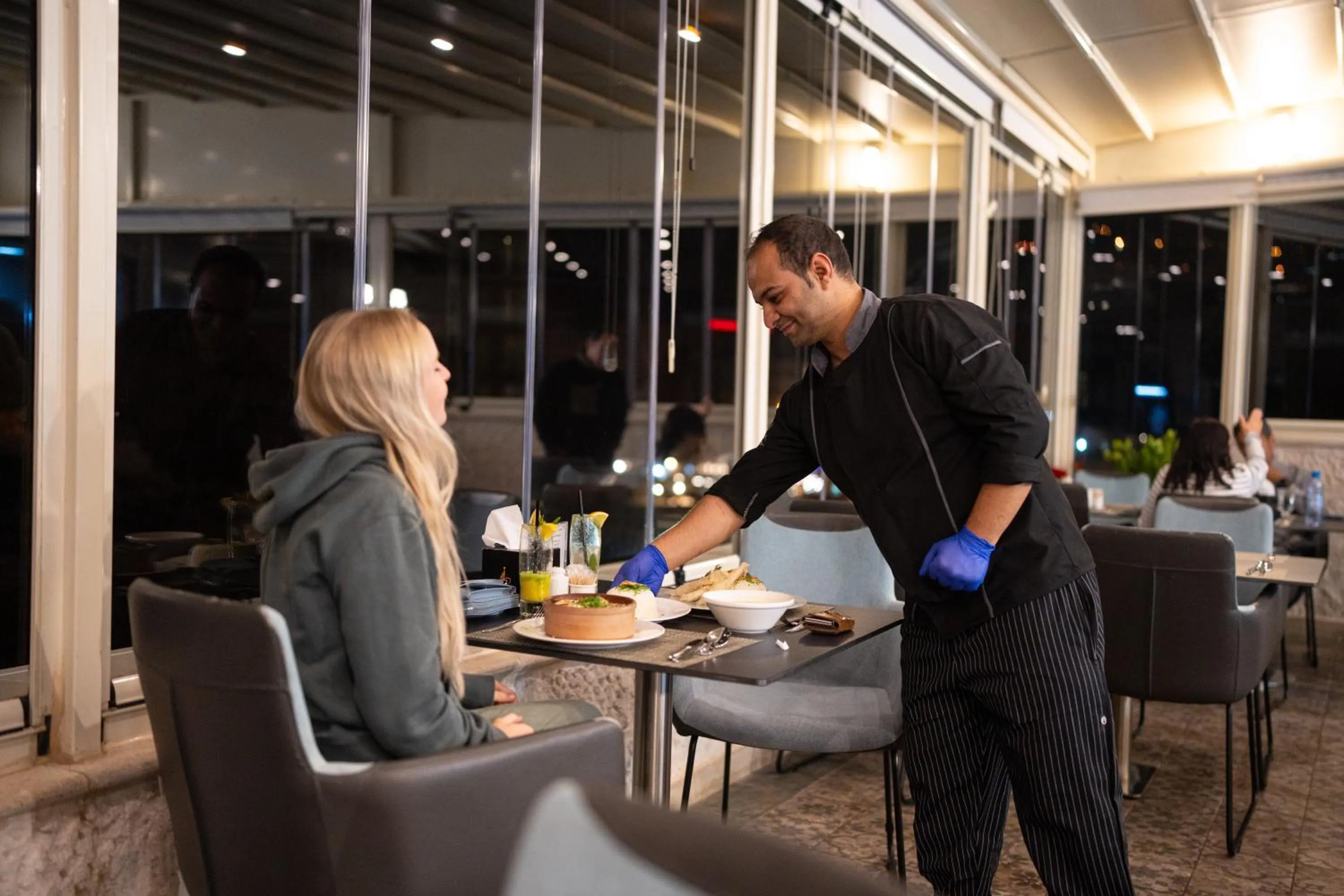 Restaurant/places to eat in Petra Boutique Hotel