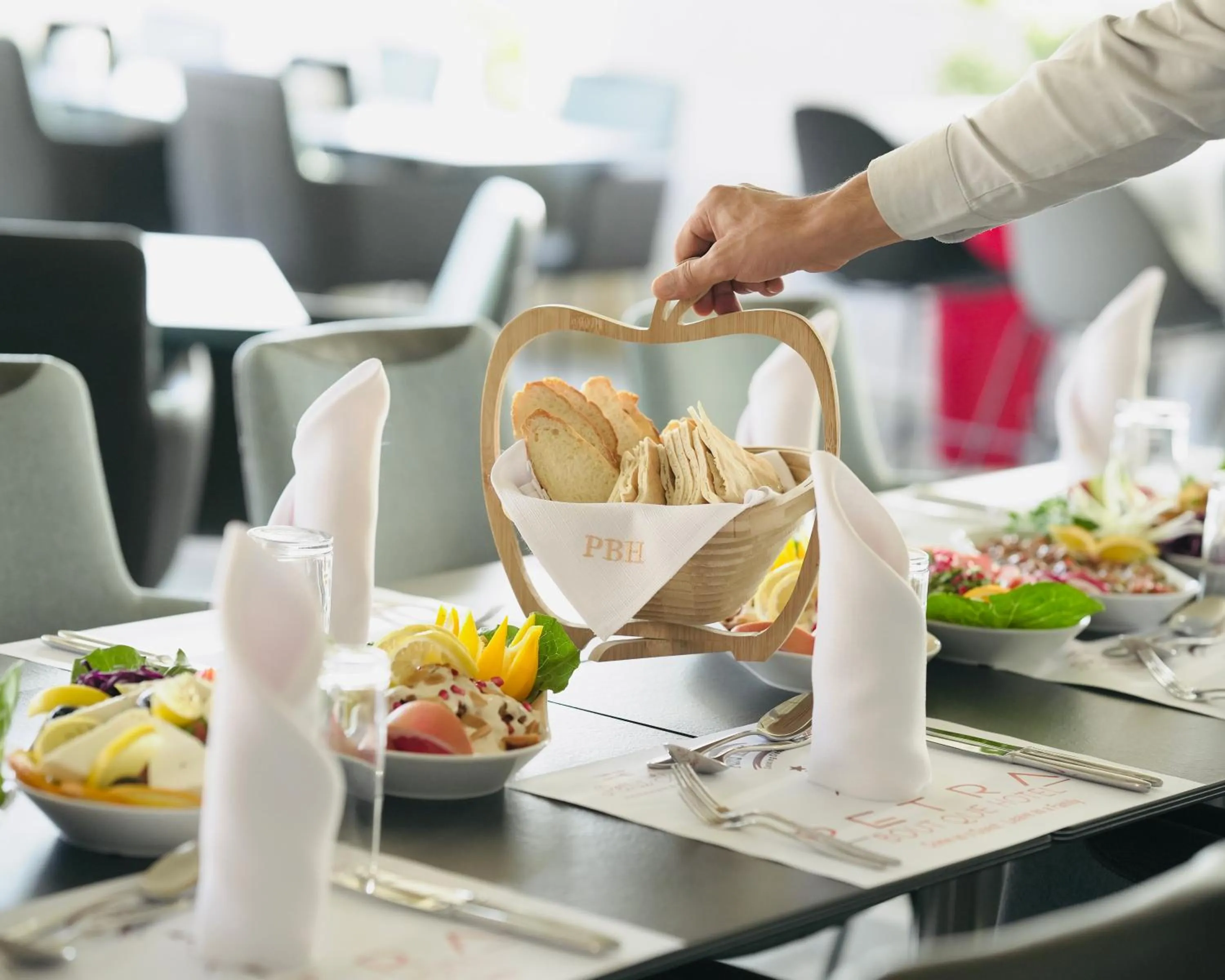 Restaurant/places to eat in Petra Boutique Hotel