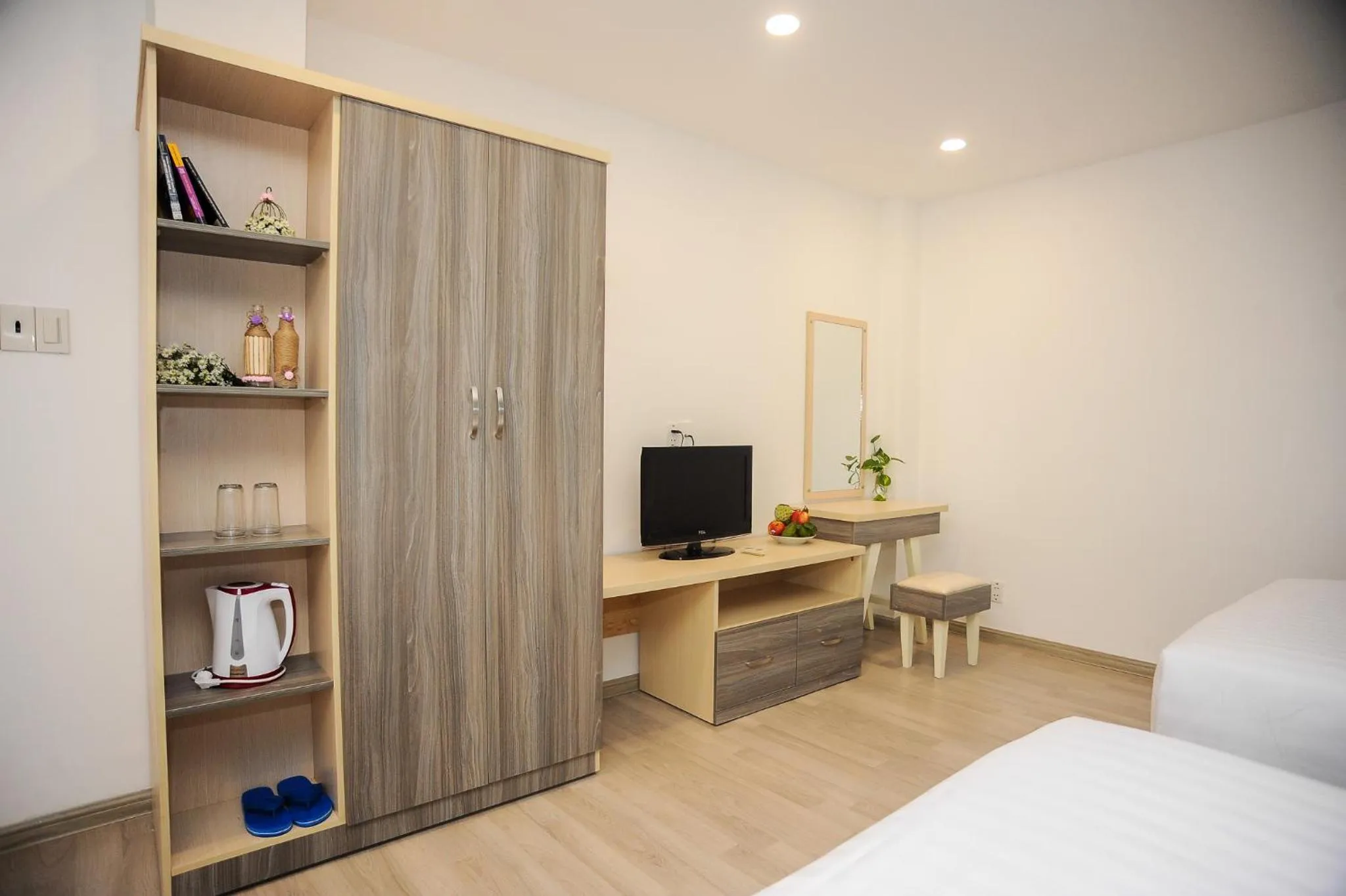 Bedroom, Bed in My Anh 120 Central Saigon Hotel Ben Thanh Market