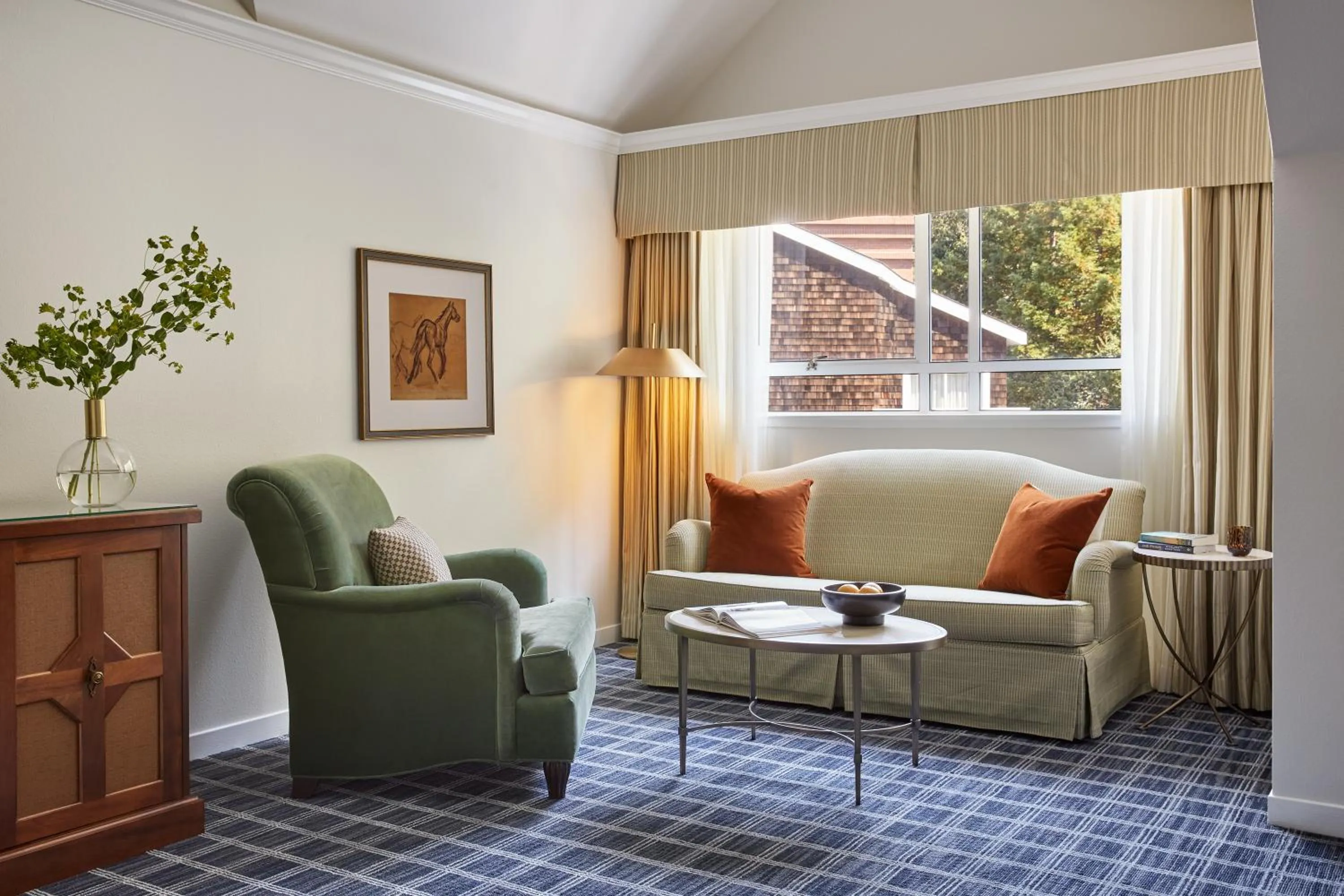 Seating area in The Stanford Park Hotel