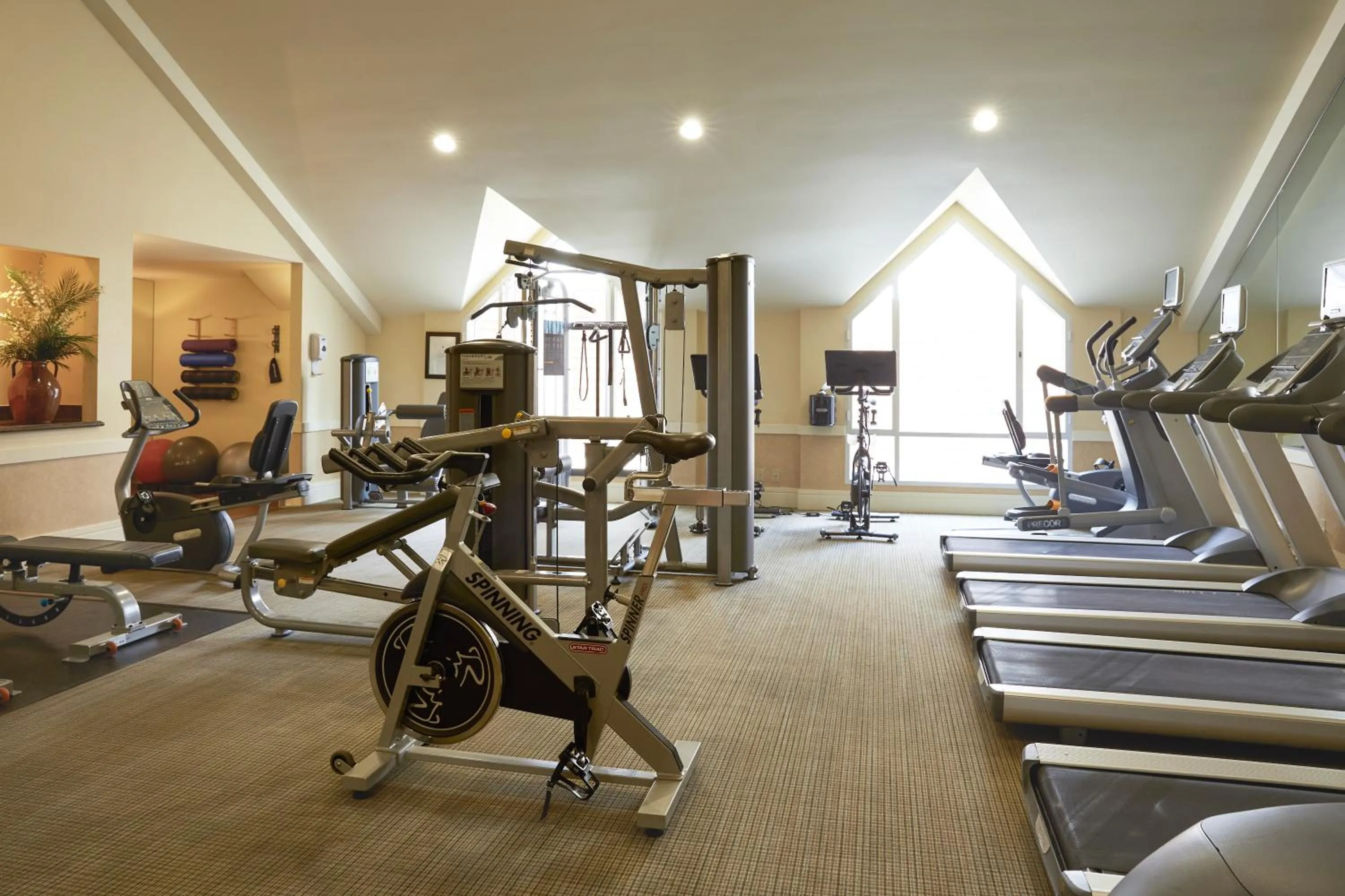 Fitness centre/facilities in The Stanford Park Hotel