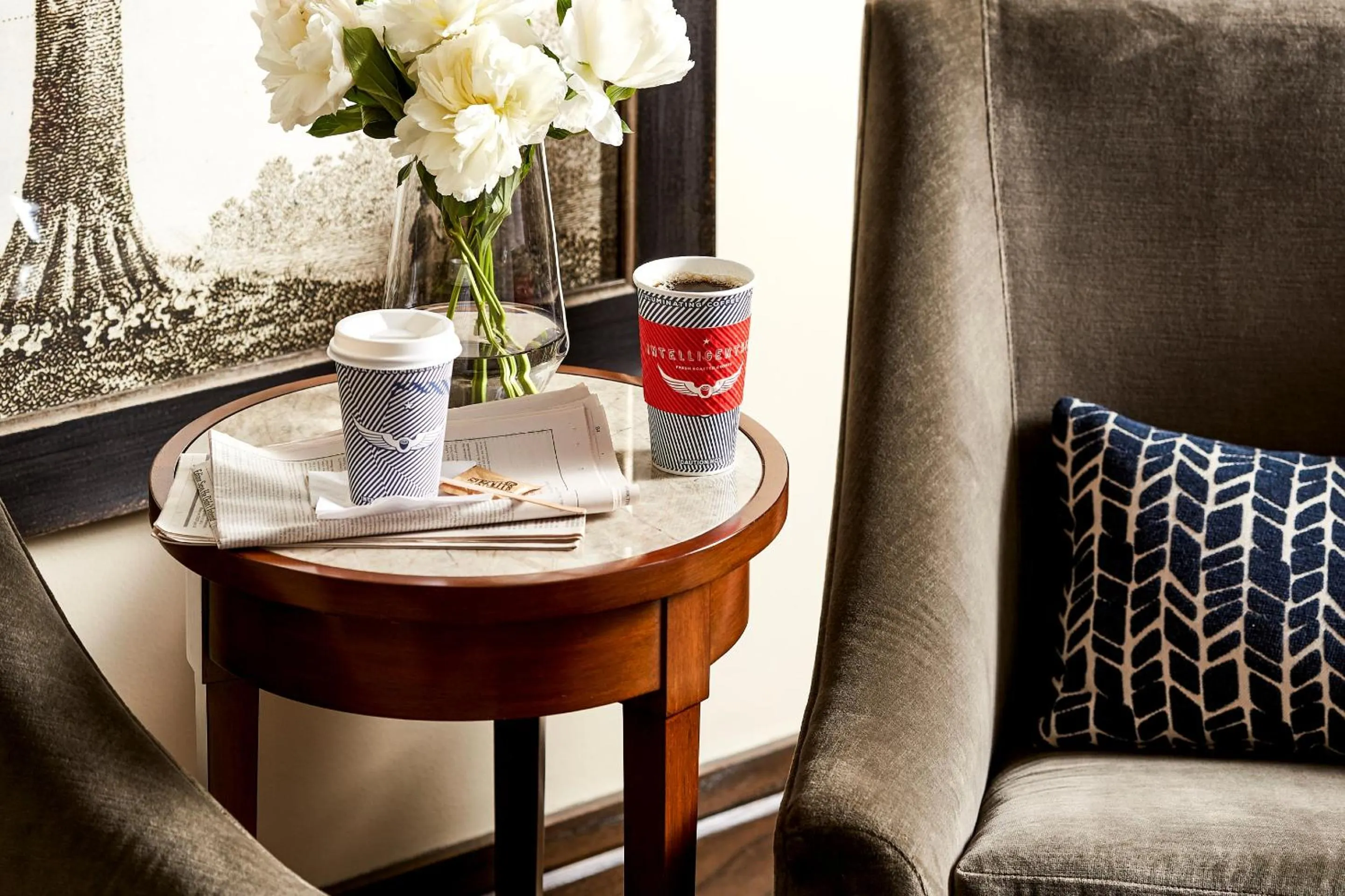 Food and drinks in The Stanford Park Hotel