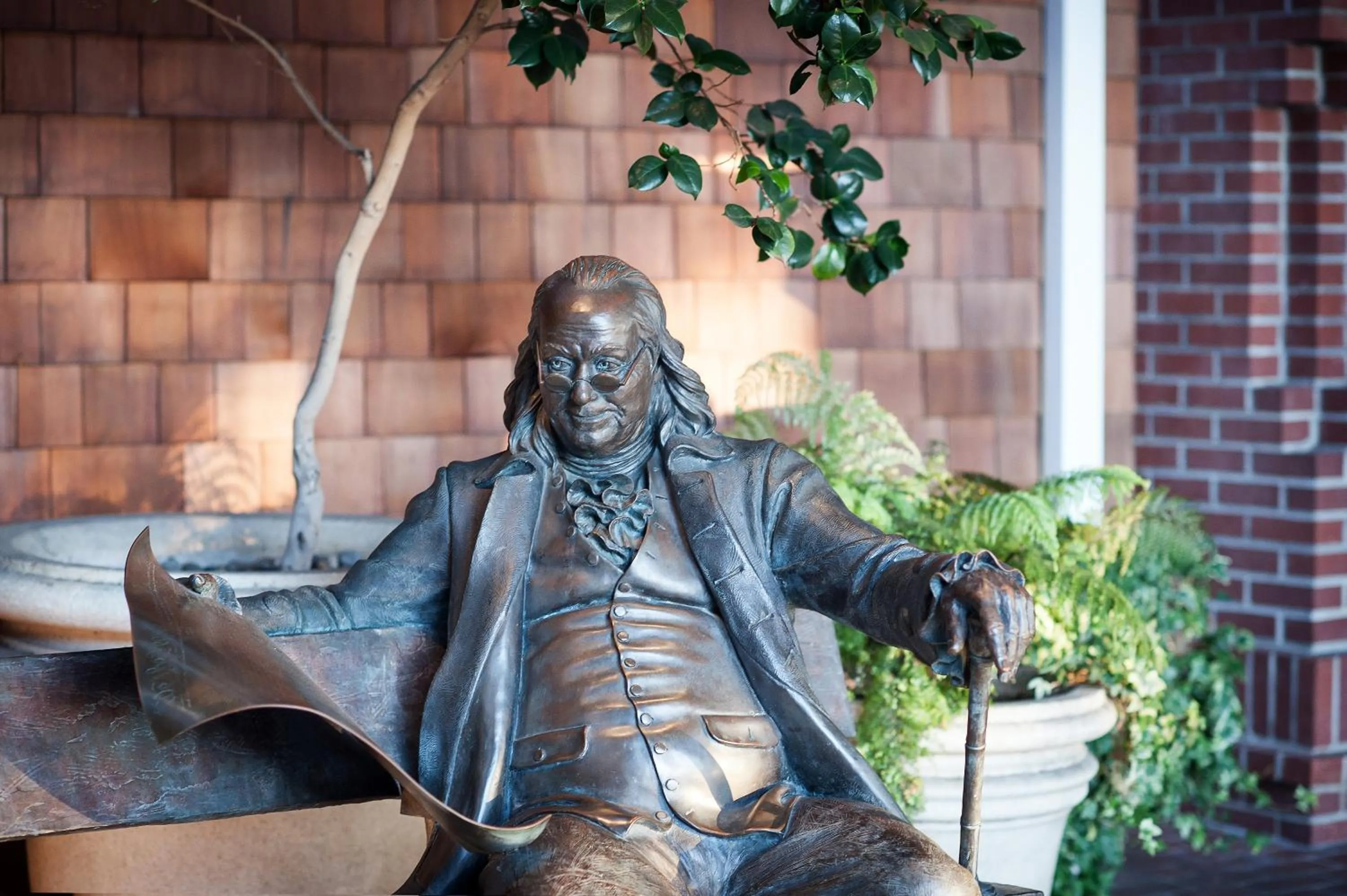 Decorative detail in The Stanford Park Hotel