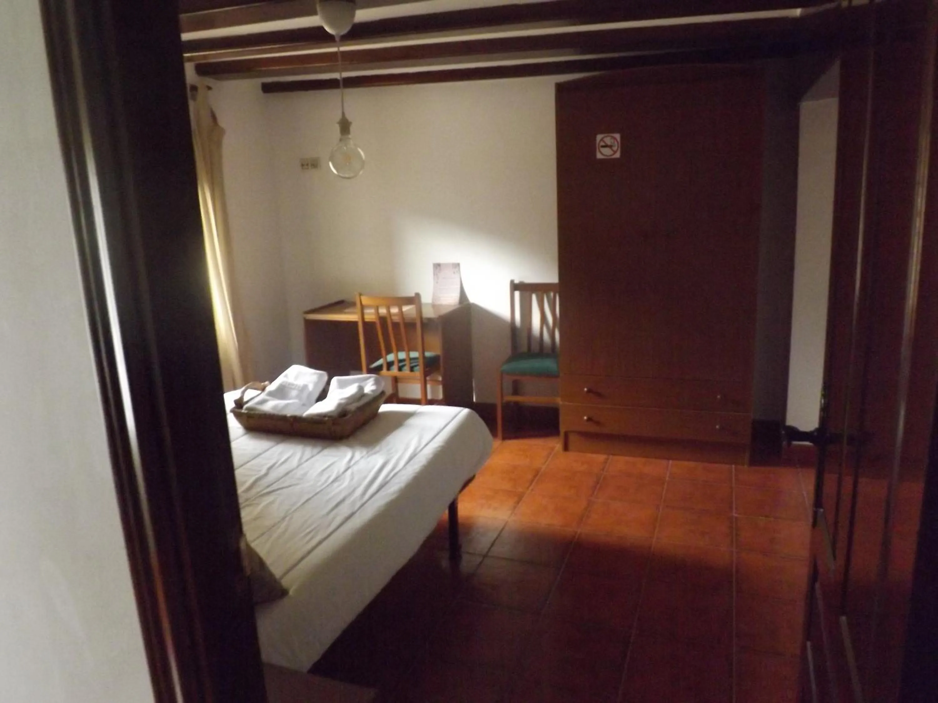 Photo of the whole room, Bed in La Barbacana