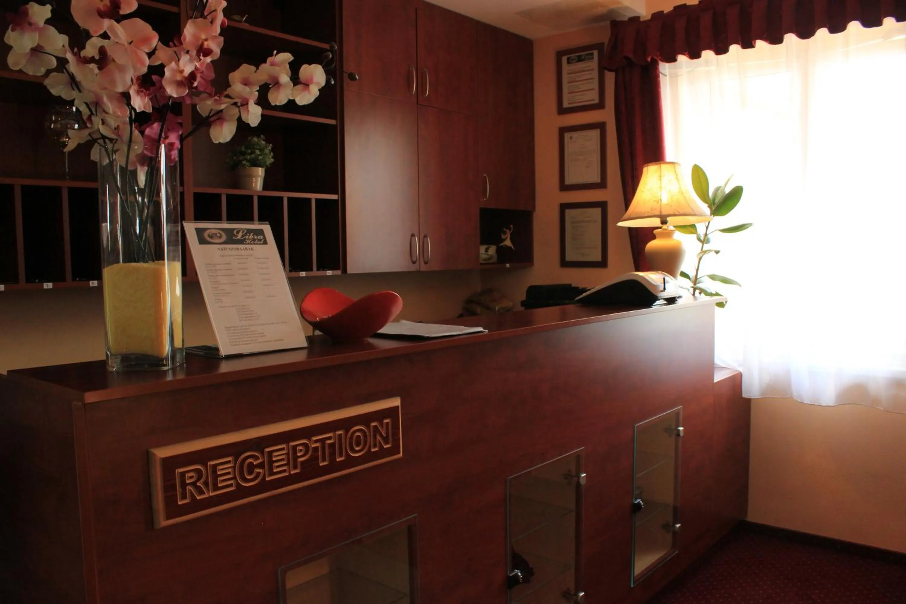 Lobby or reception in Libra Hotel