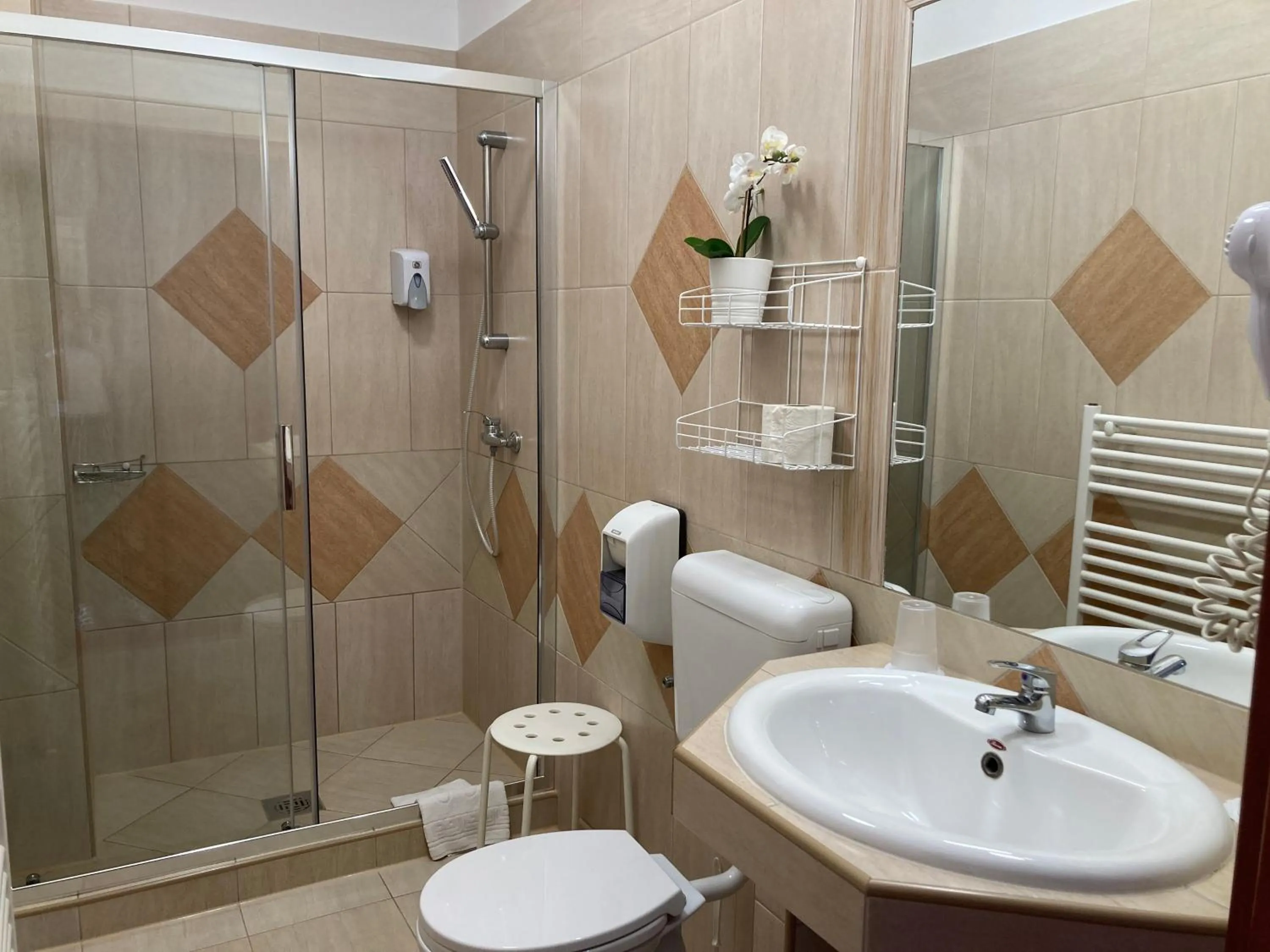 Bathroom in Libra Hotel