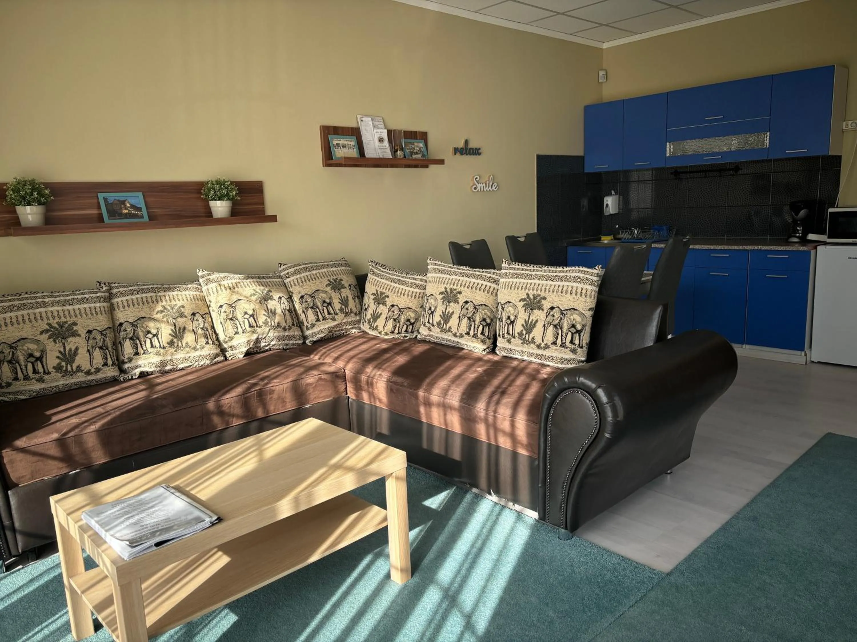 Living room in Libra Hotel