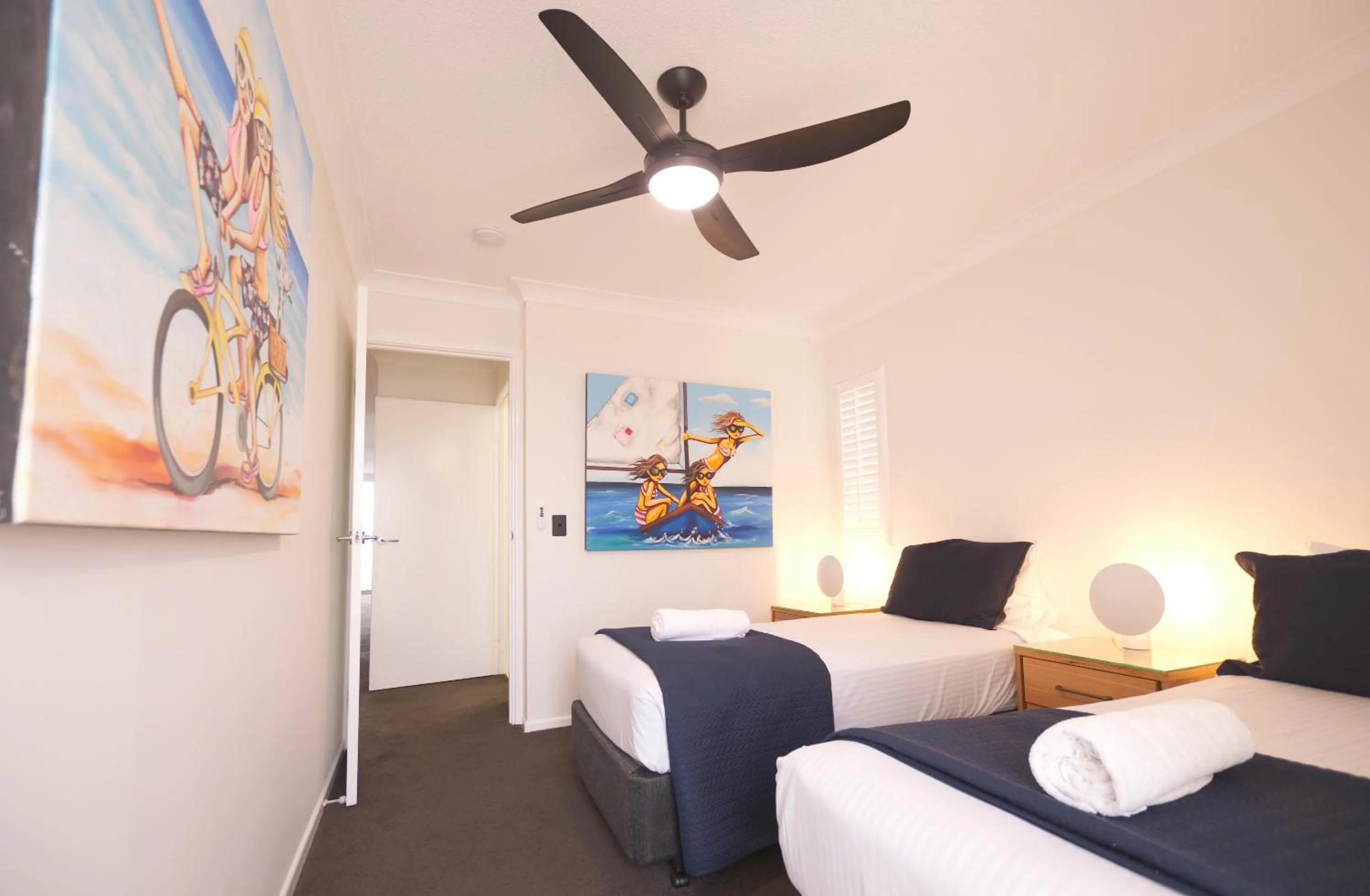 Bed in Osprey Apartments