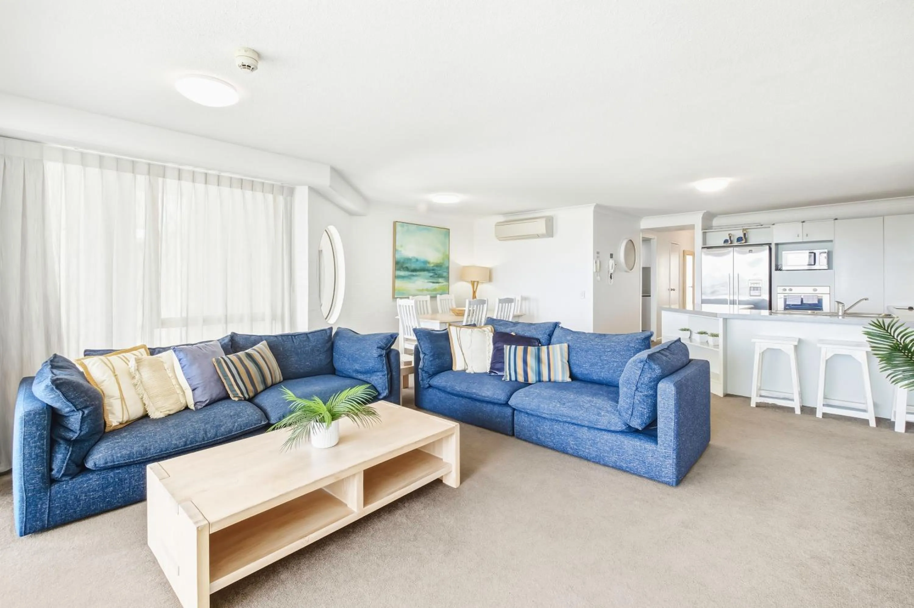 Living room in Osprey Apartments