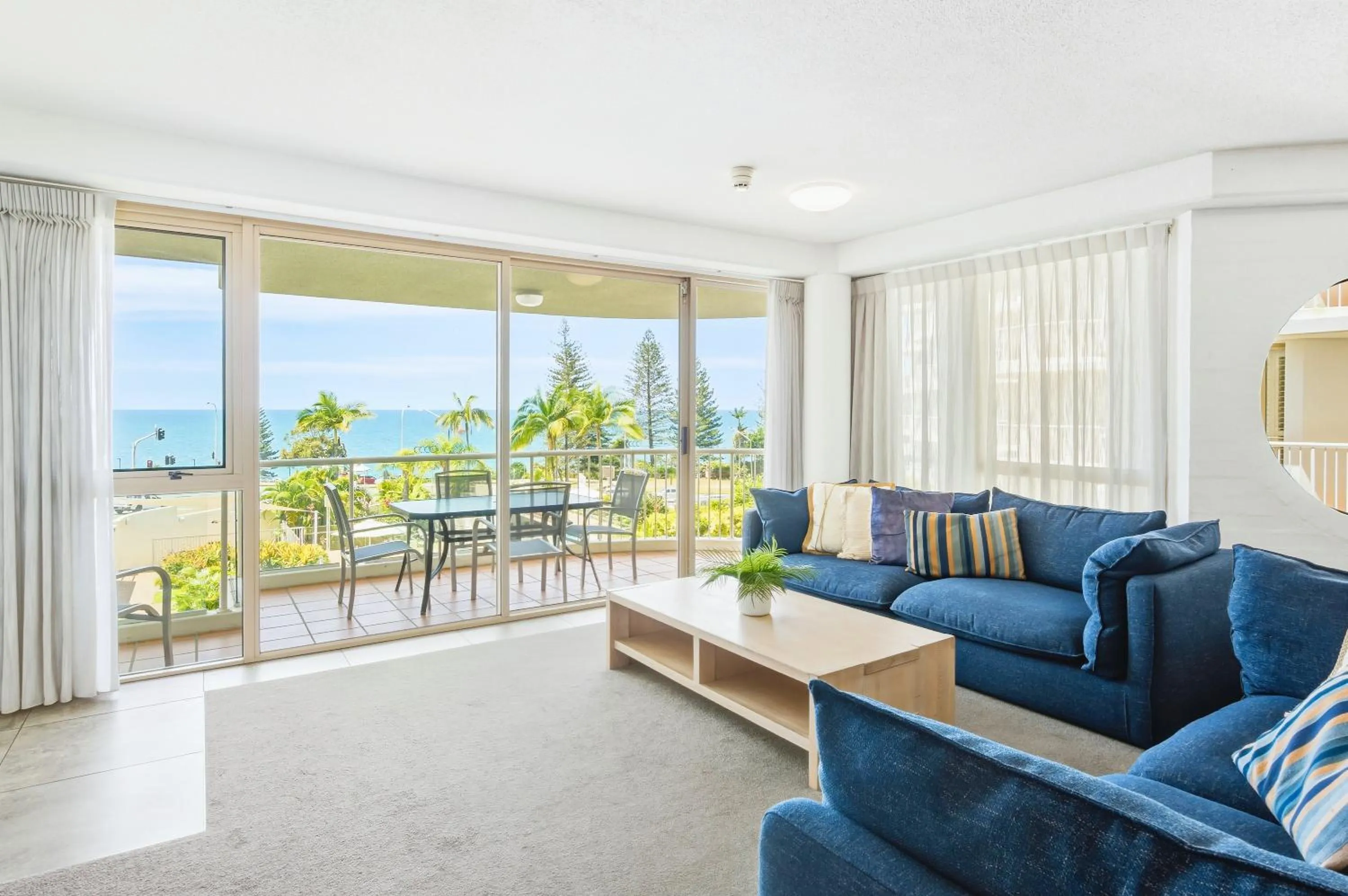 Living room in Osprey Apartments