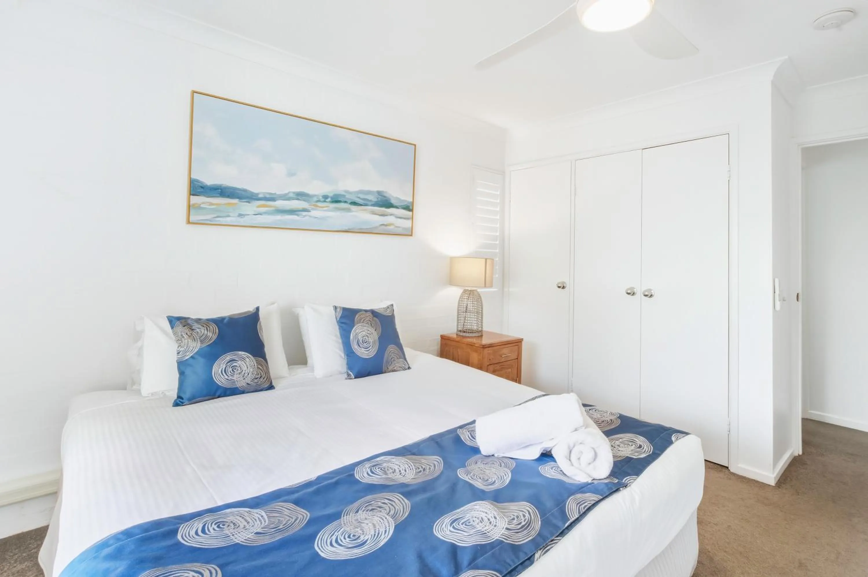 Bedroom, Bed in Osprey Apartments