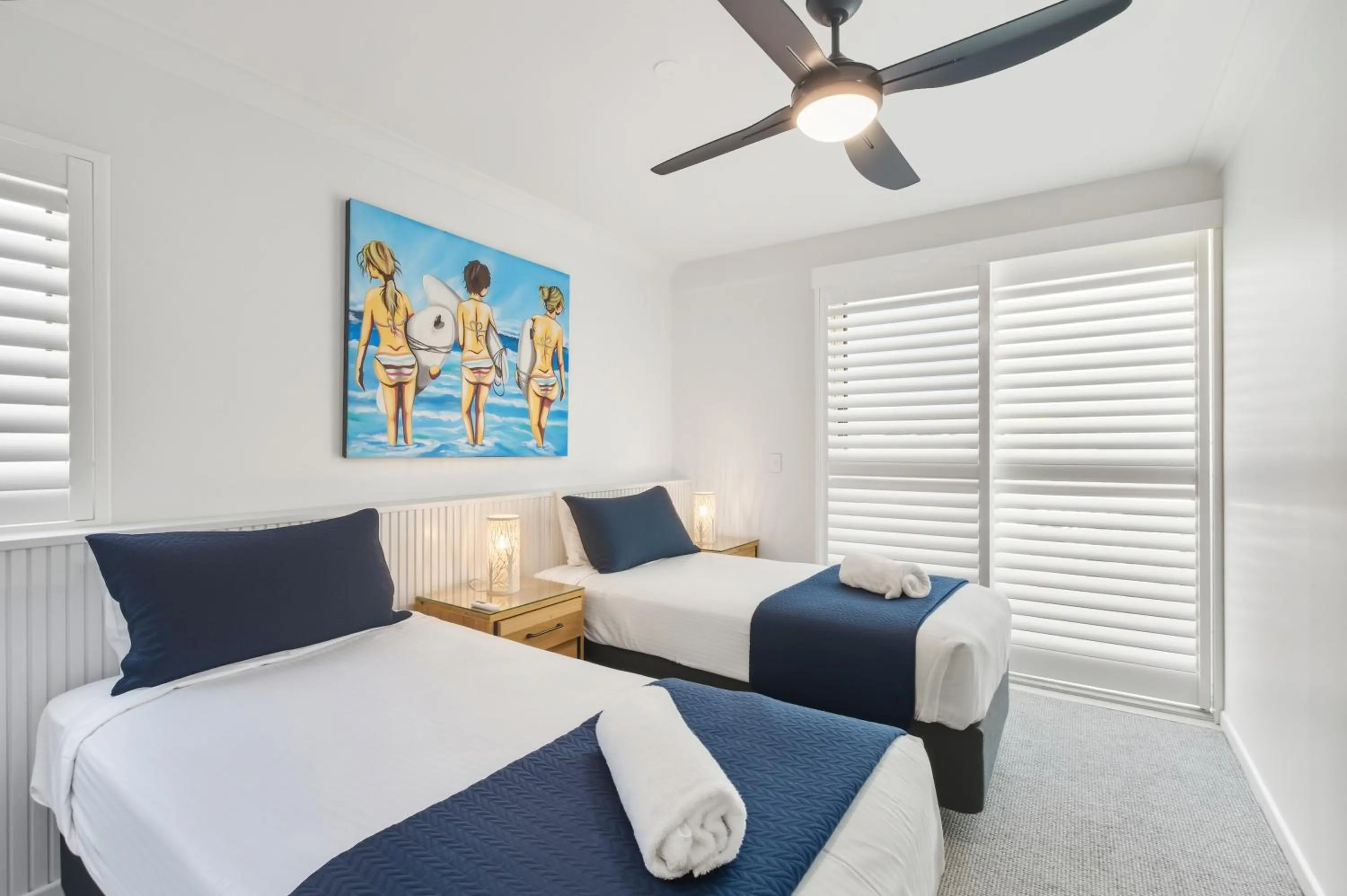 Bedroom, Bed in Osprey Apartments