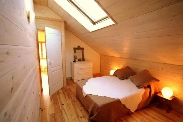 Bedroom, Bed in Chambres "Au Jardin"