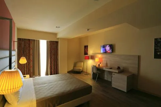 Photo of the whole room, Bed in Turin Airport Hotel & Residence